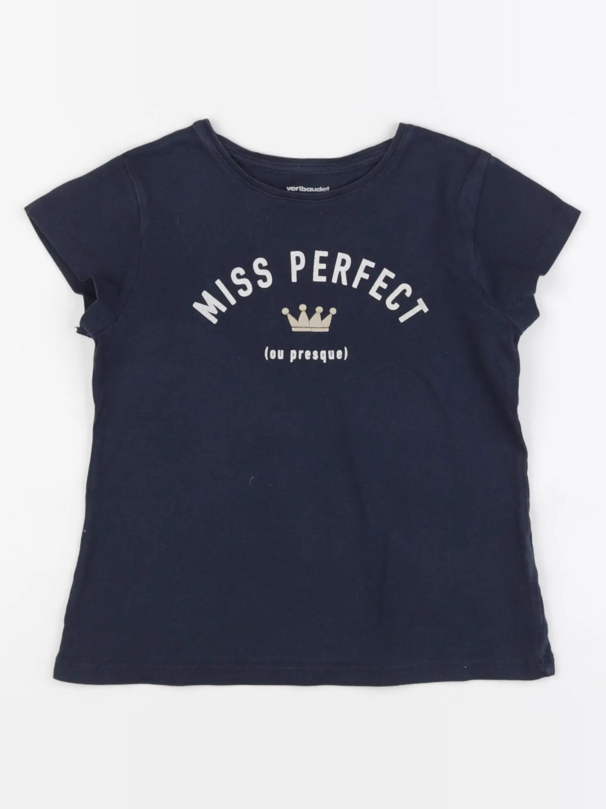 Vertbaudet - tee-shirt bleu - 5 ans