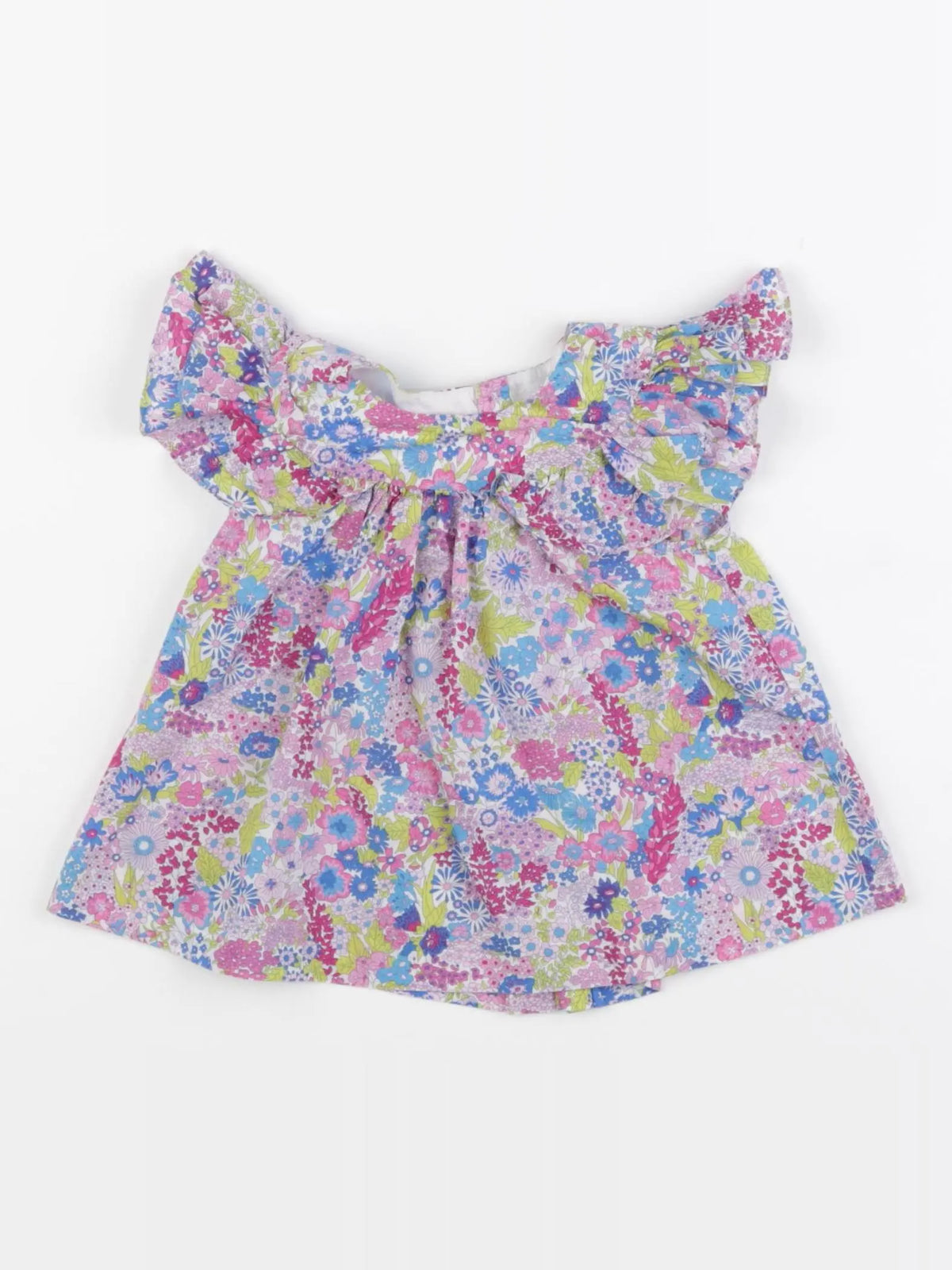 Jacadi - blouse liberty multicolore - 18 mois