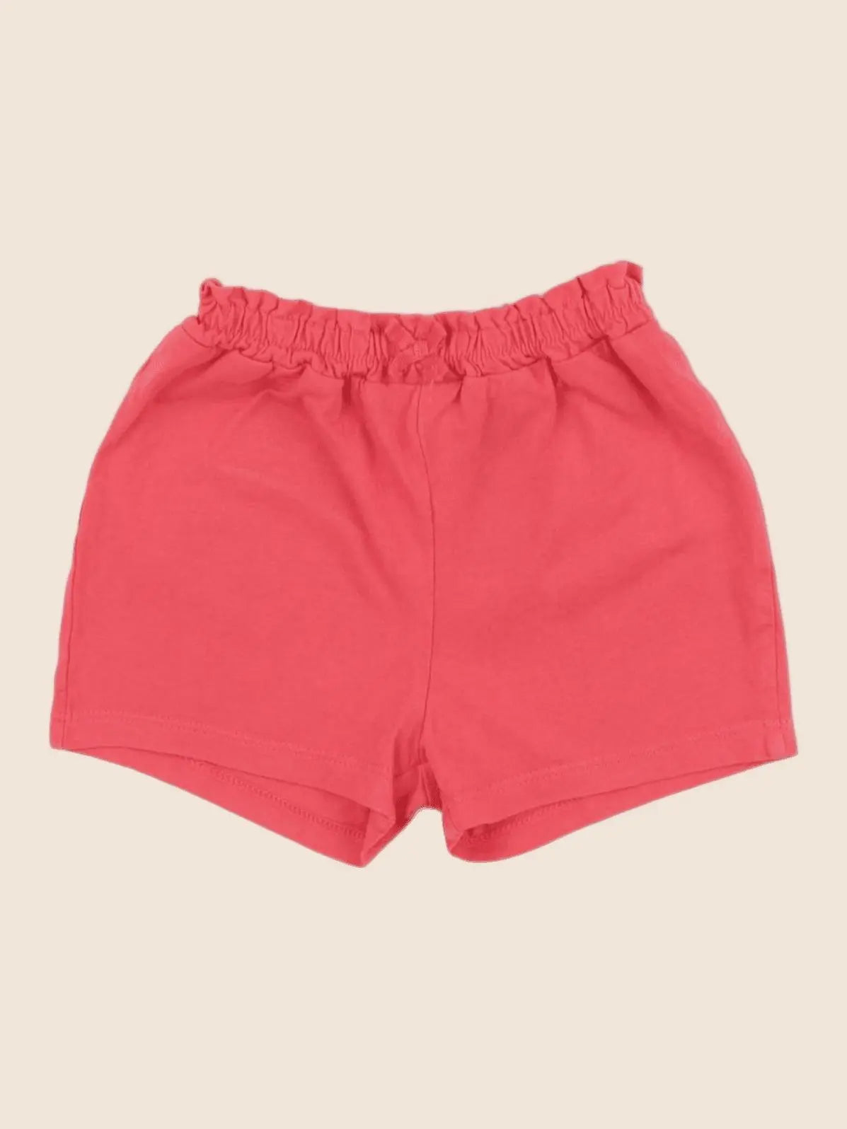 H&M - short rose - 6/9 mois