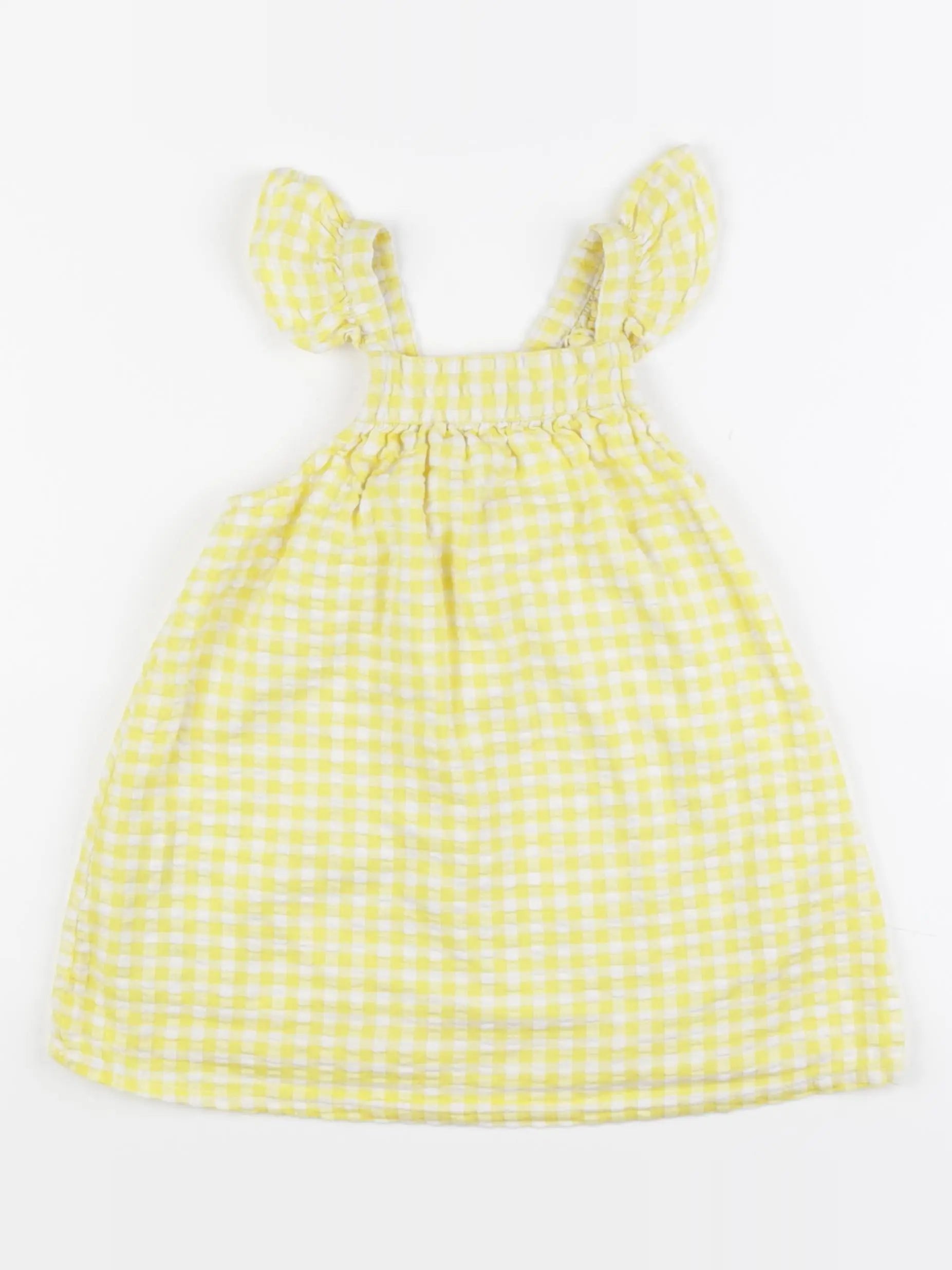 Mango - robe jaune - 2 ans