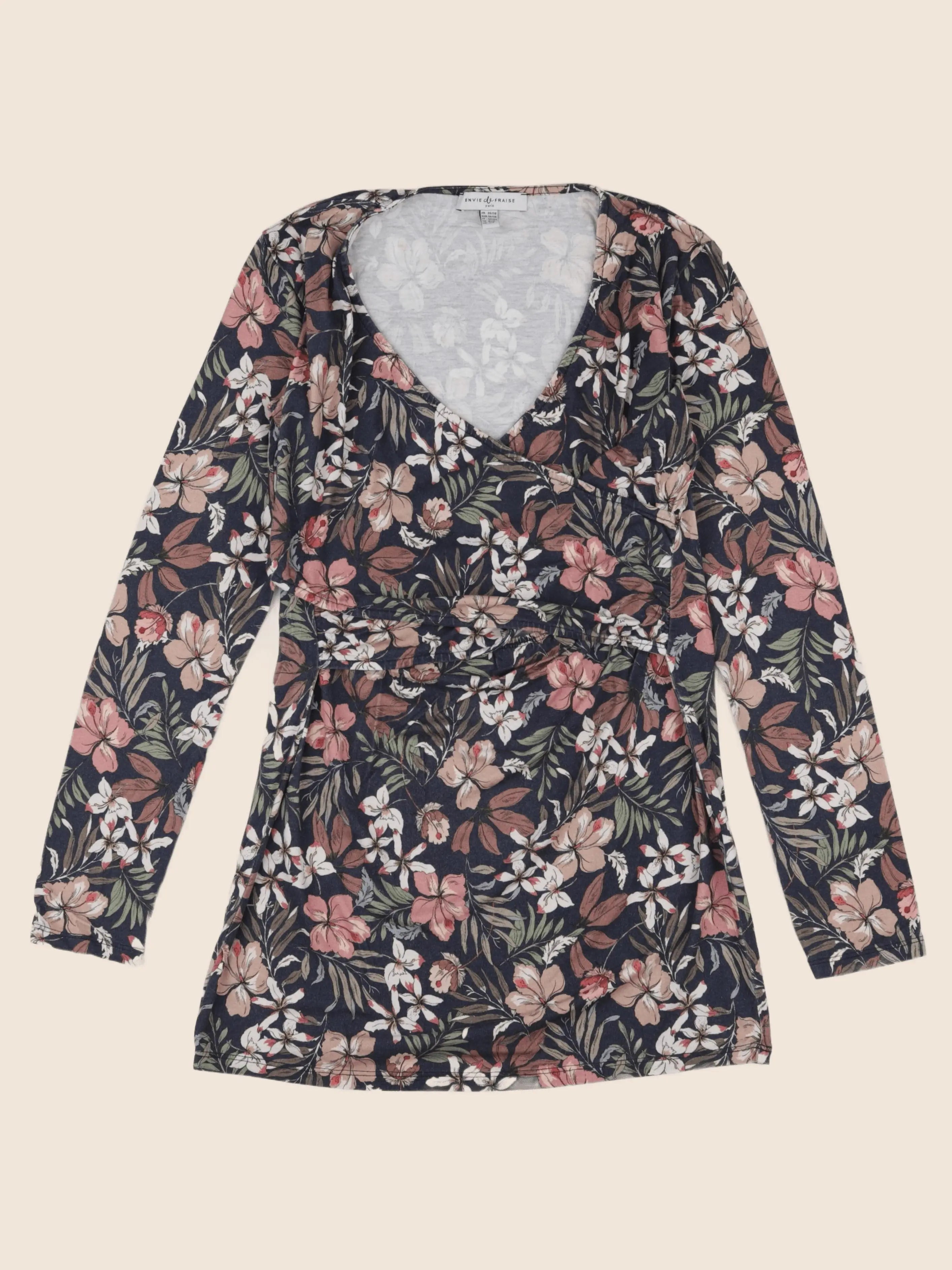 Envie de fraise - tee-shirt grossesse vert - 36 à 38