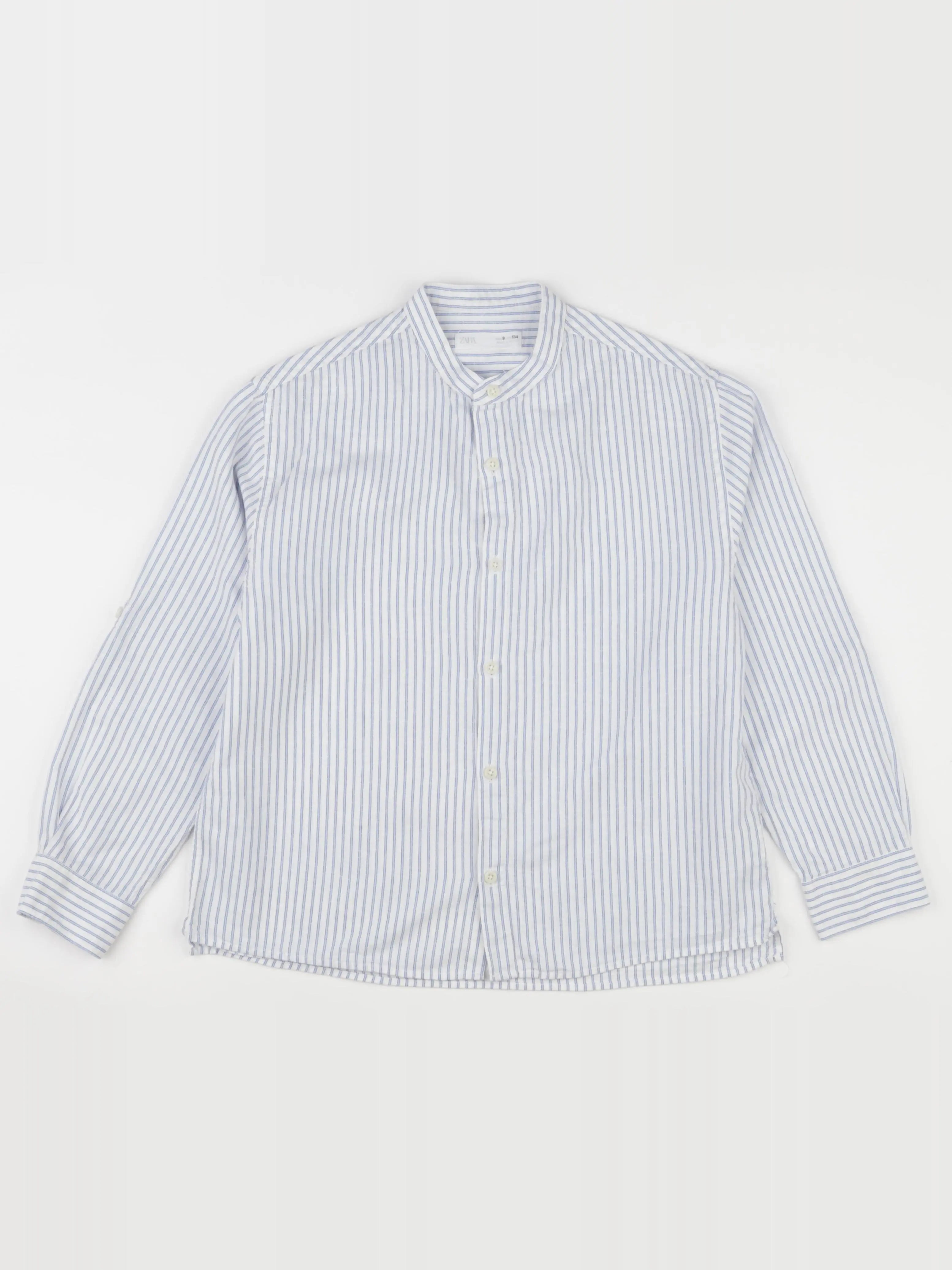 Zara - chemise bleu, blanc - 9 ans