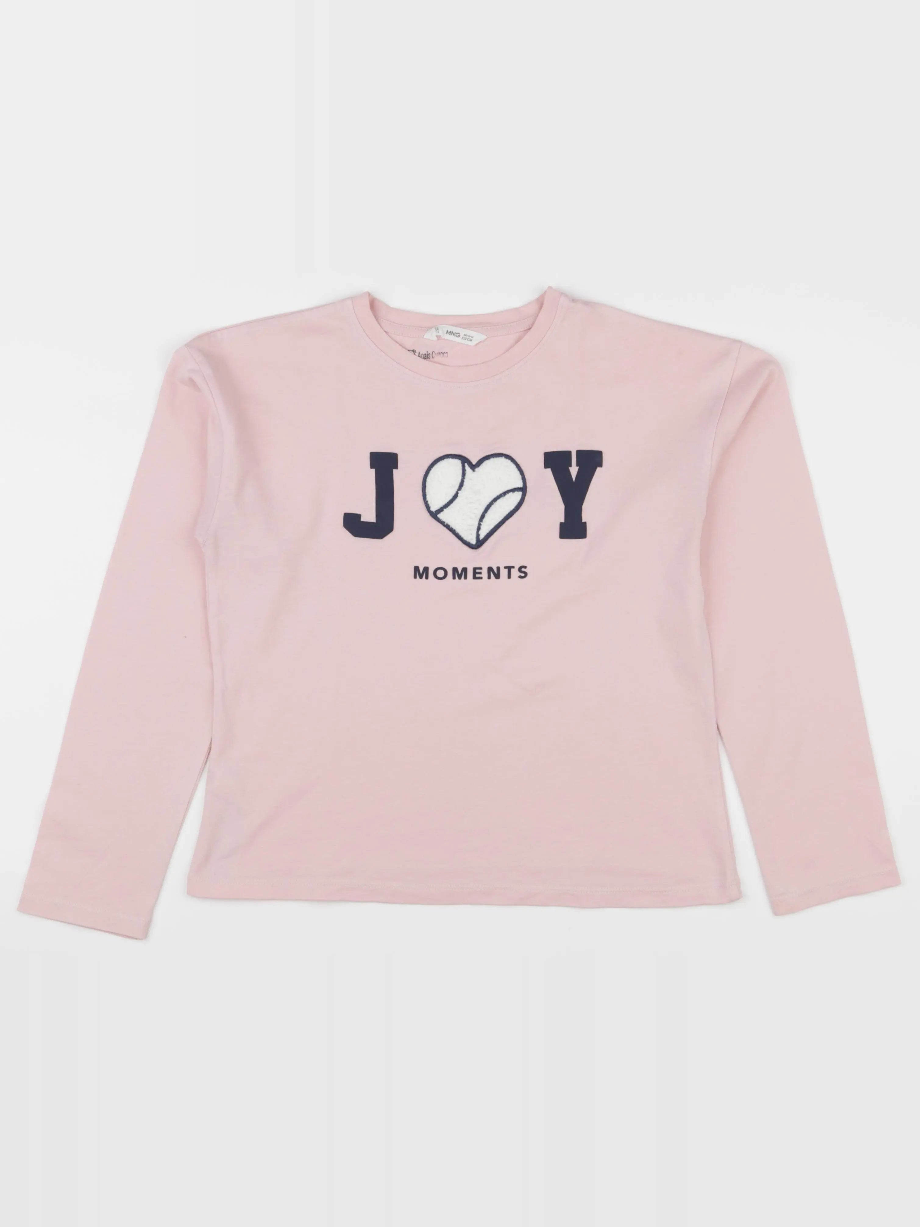 Mango - tee-shirt rose - 11/12 ans