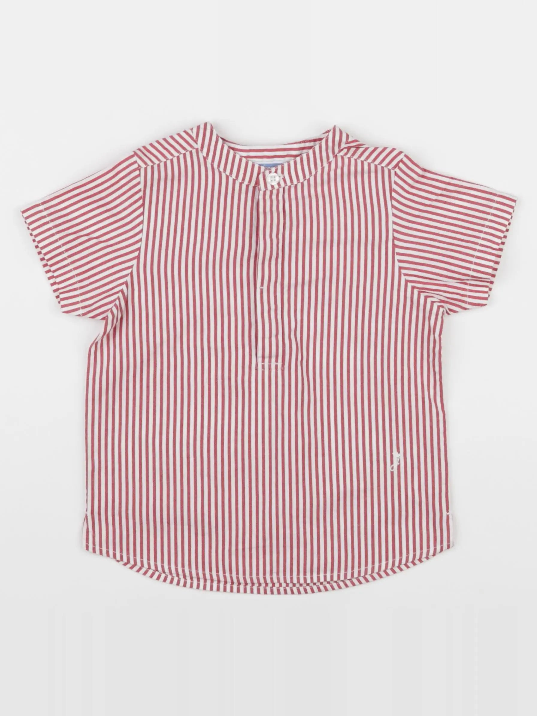 Jacadi - chemise rouge - 24 mois