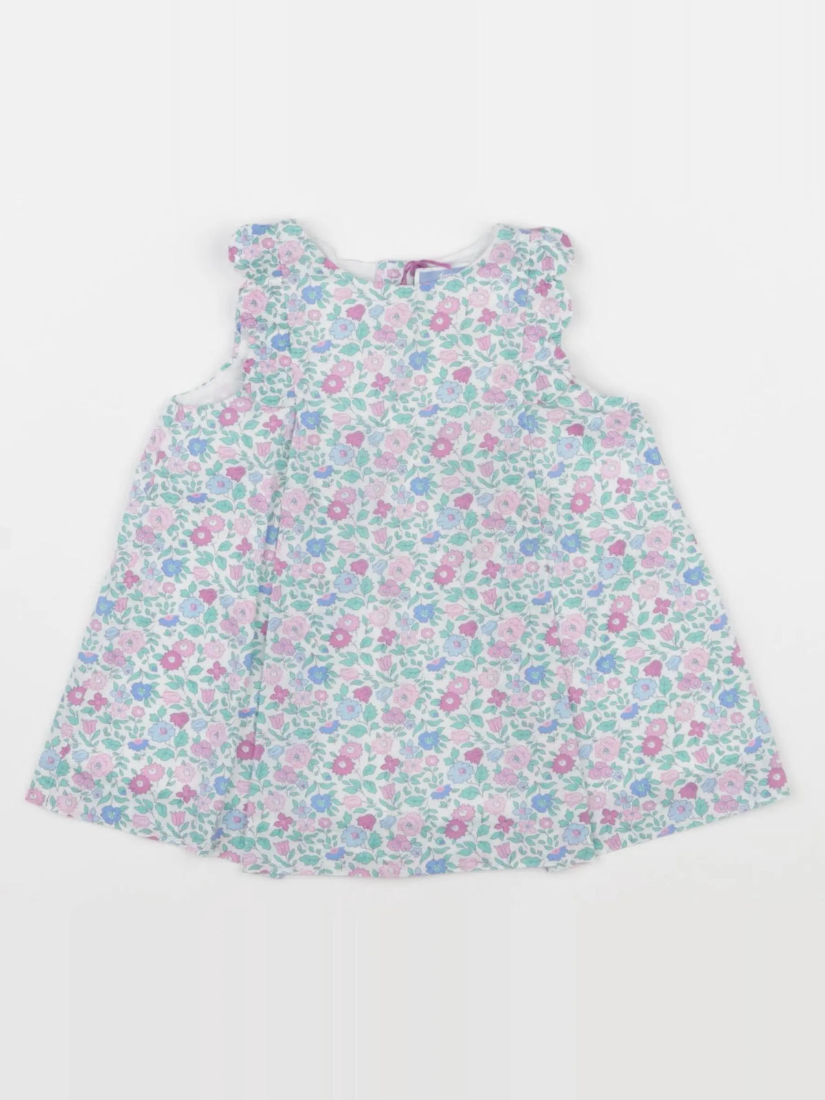 Jacadi - robe liberty bleu - 6 mois