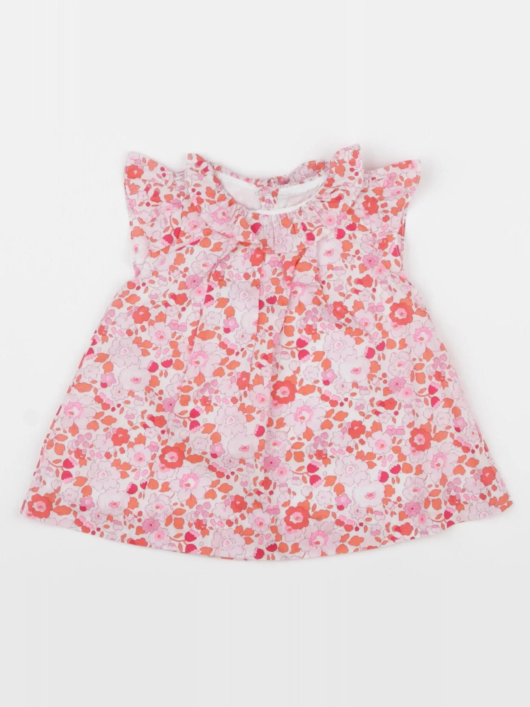 Jacadi - blouse liberty rose - 3 mois