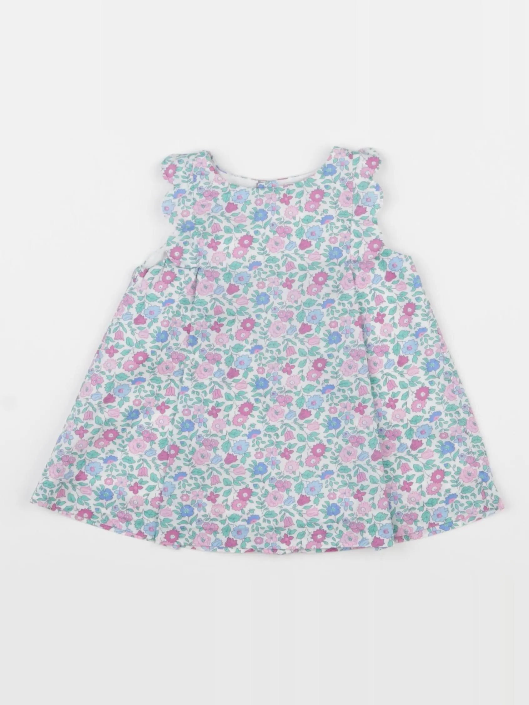 Jacadi - robe liberty bleu - 3 mois