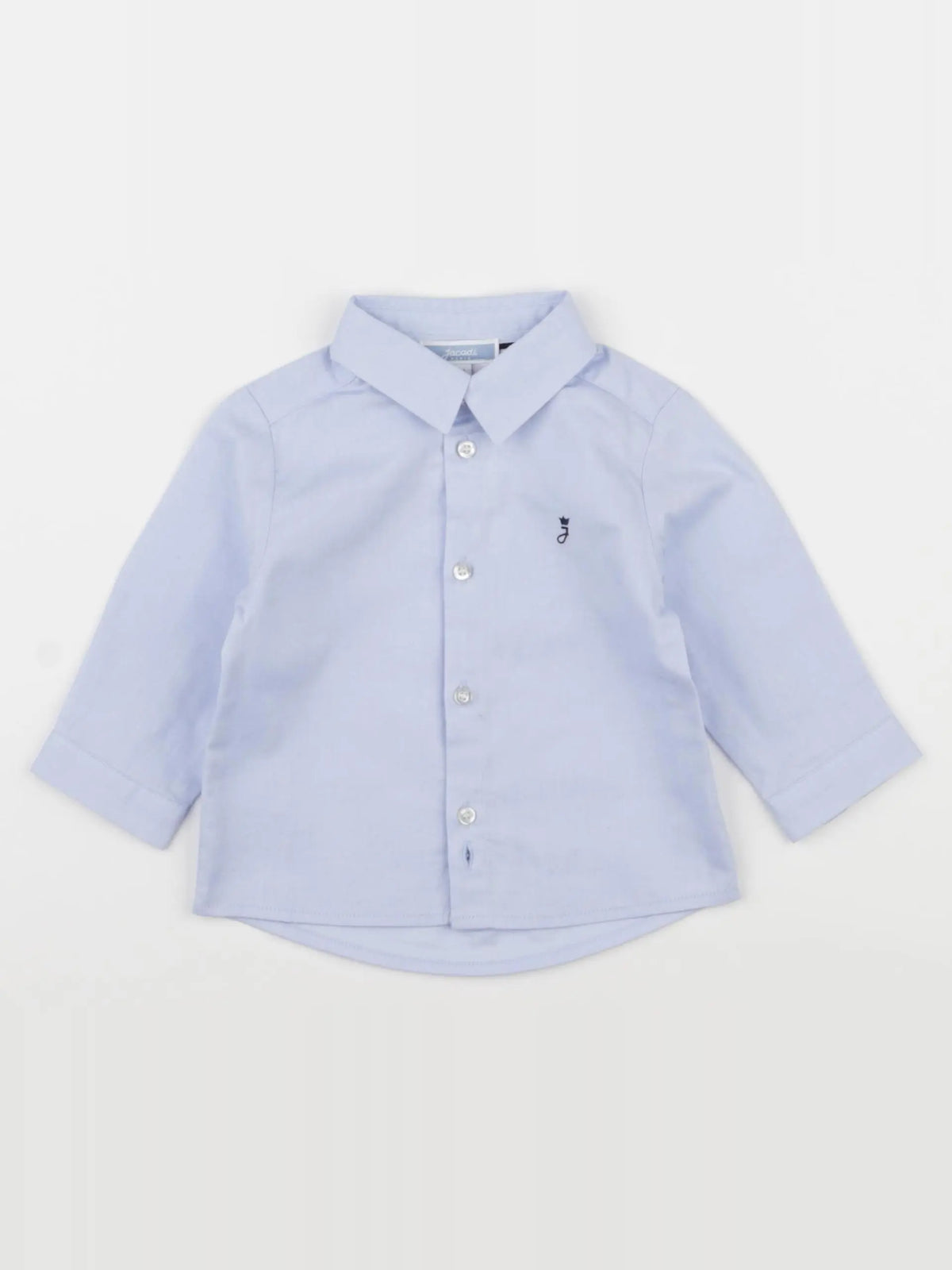 Jacadi - chemise bleu - 6 mois