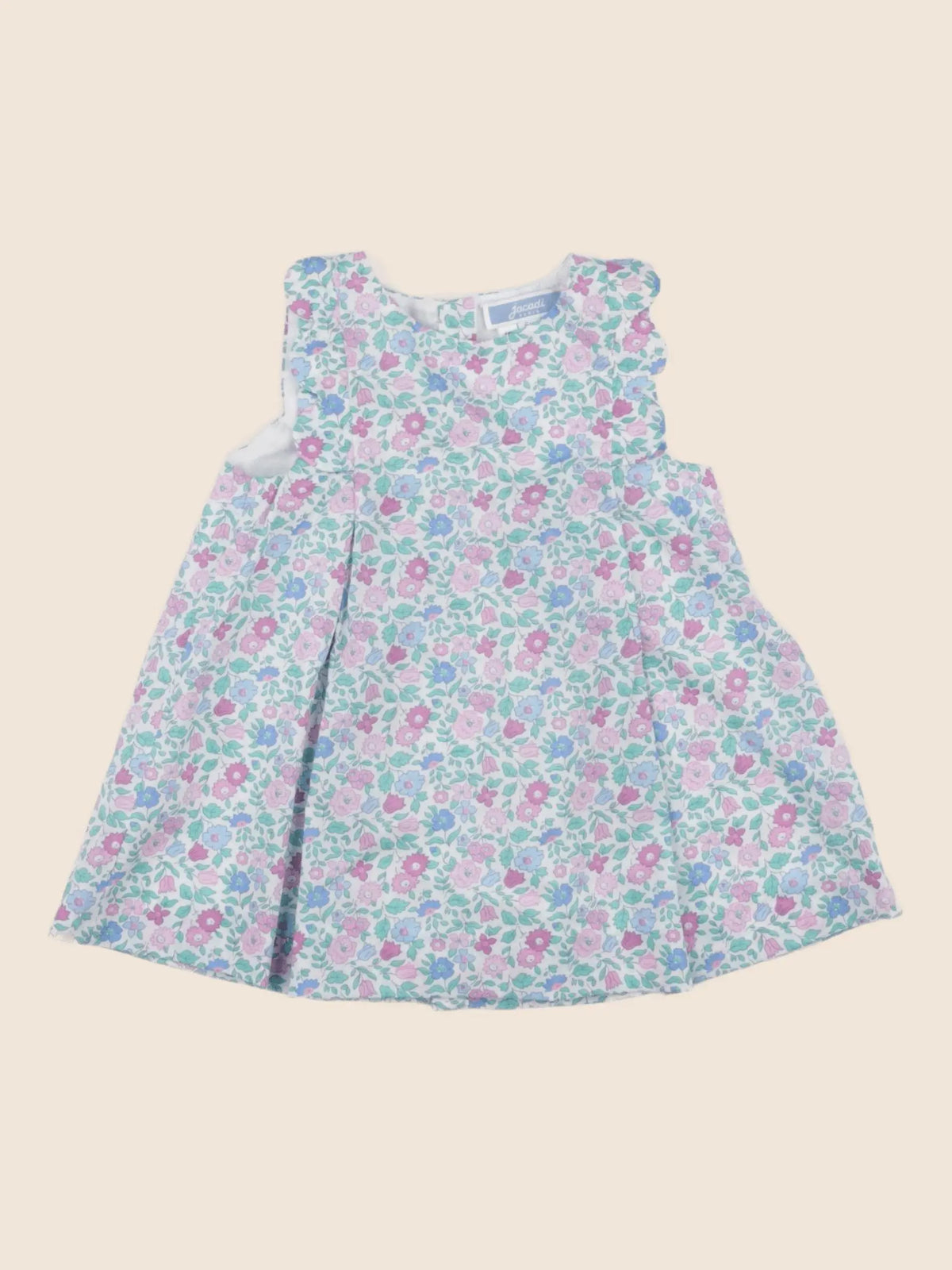 Jacadi - robe liberty multicolore - 6 mois