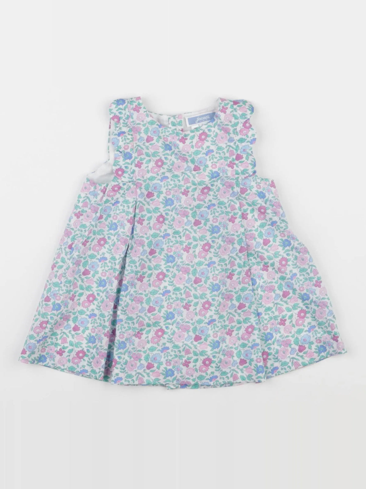 Jacadi - robe liberty multicolore - 6 mois