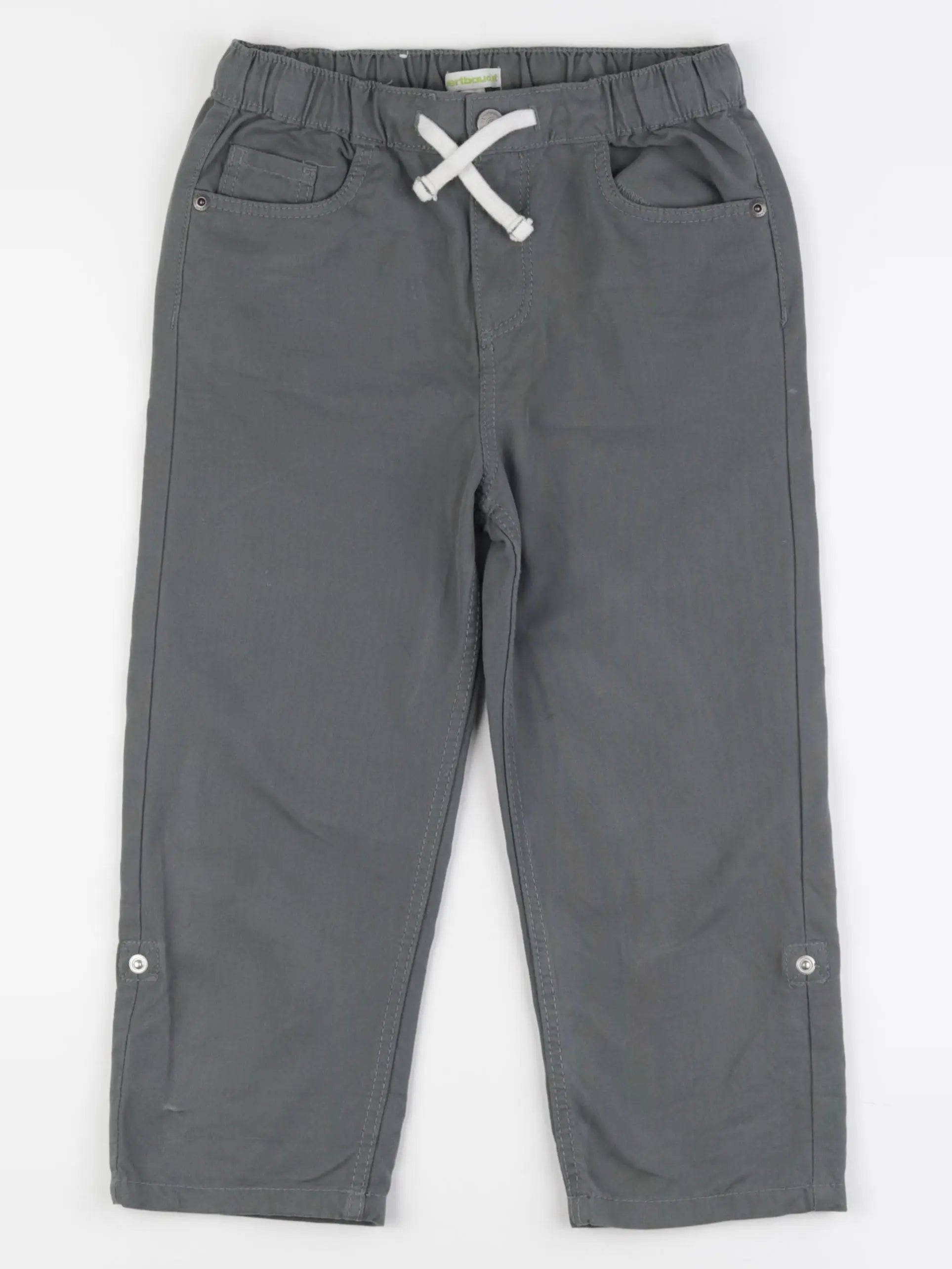 Vertbaudet - pantacourt vert - 9 ans