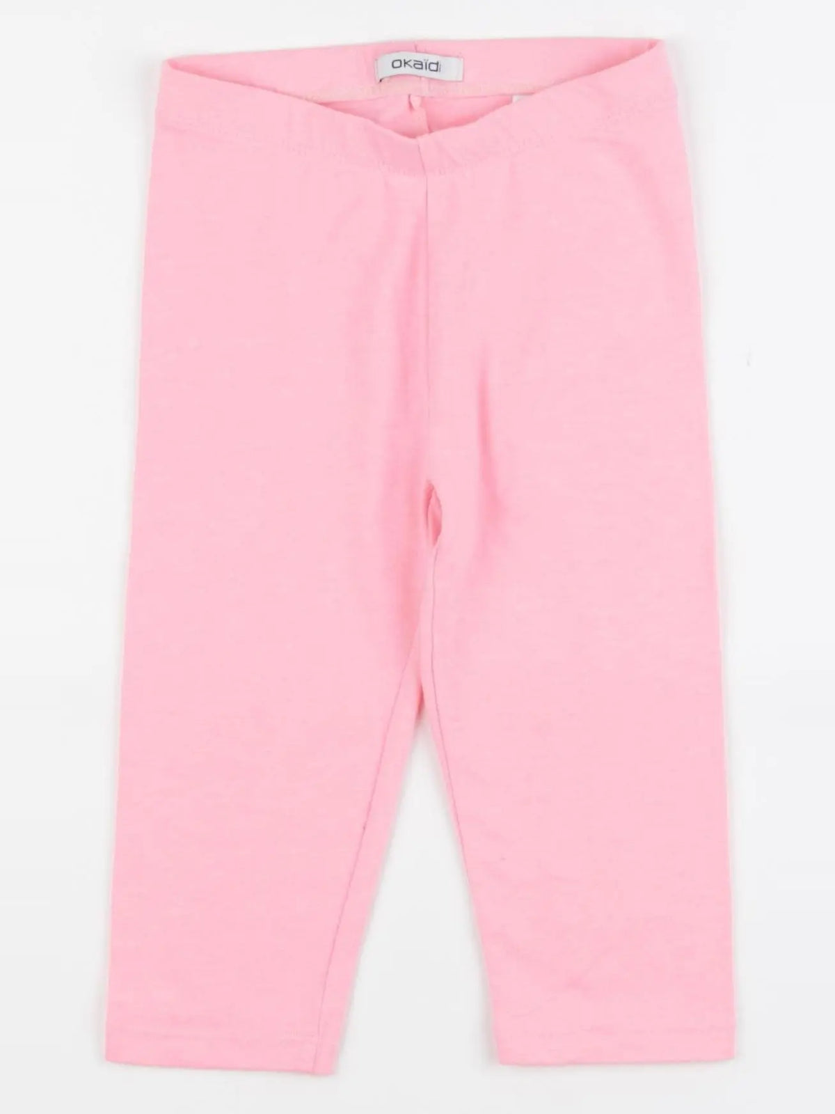 Okaidi - legging court rose fluo - 6 ans