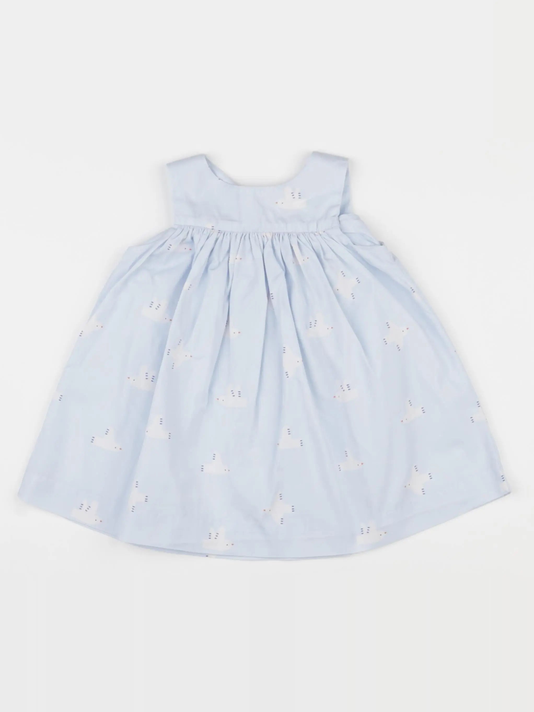 Jacadi - robe bleu - 12 mois