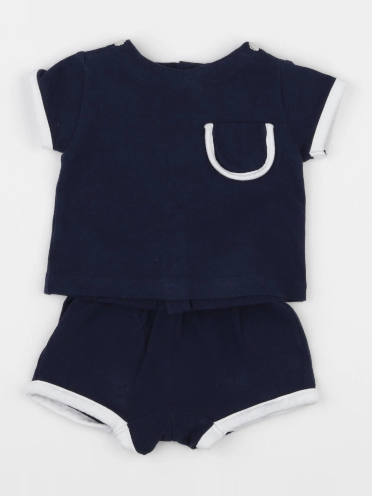 Jacadi - ensemble bleu - 1 mois