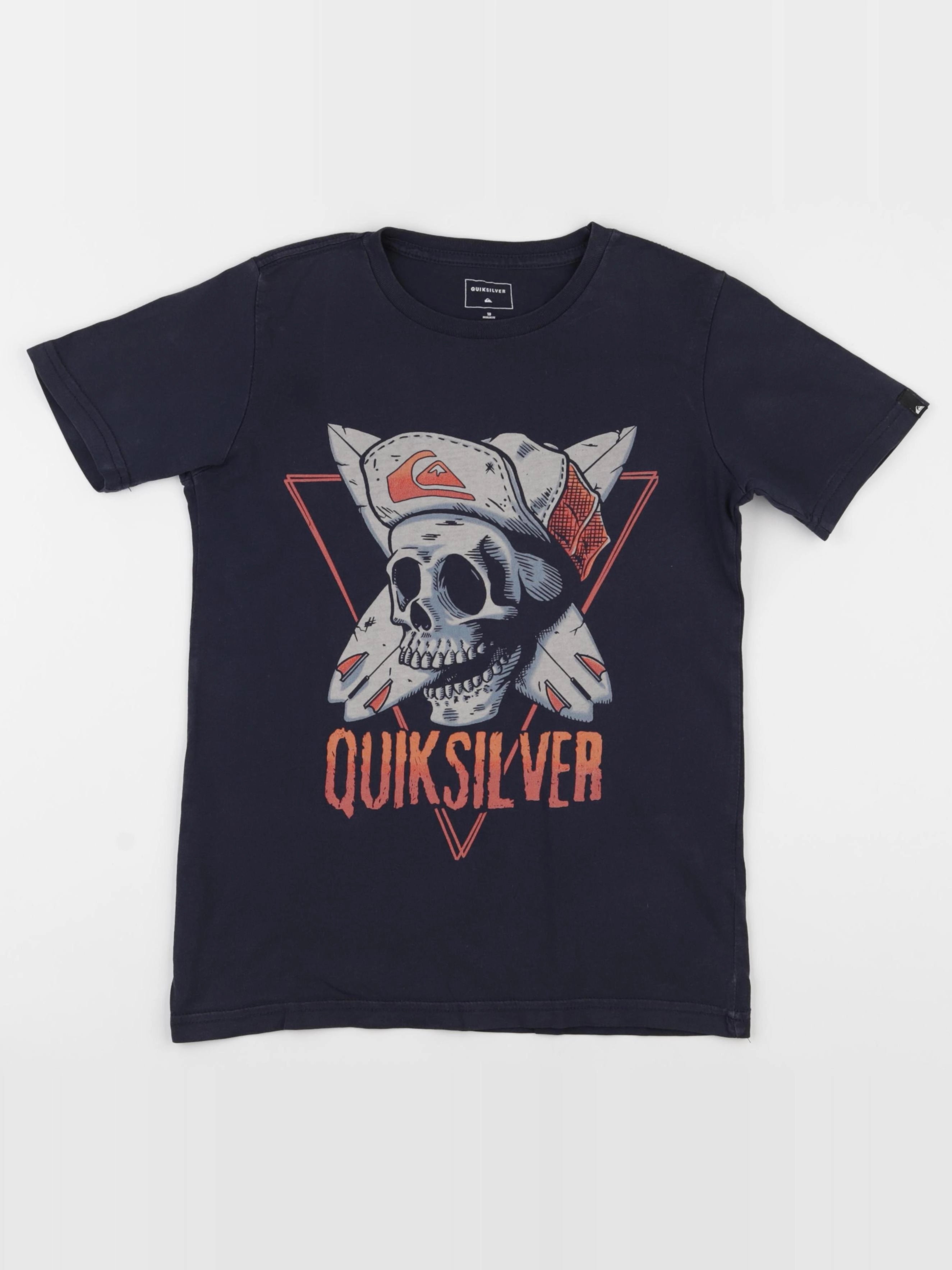 Quiksilver - tee-shirt bleu - 10 ans