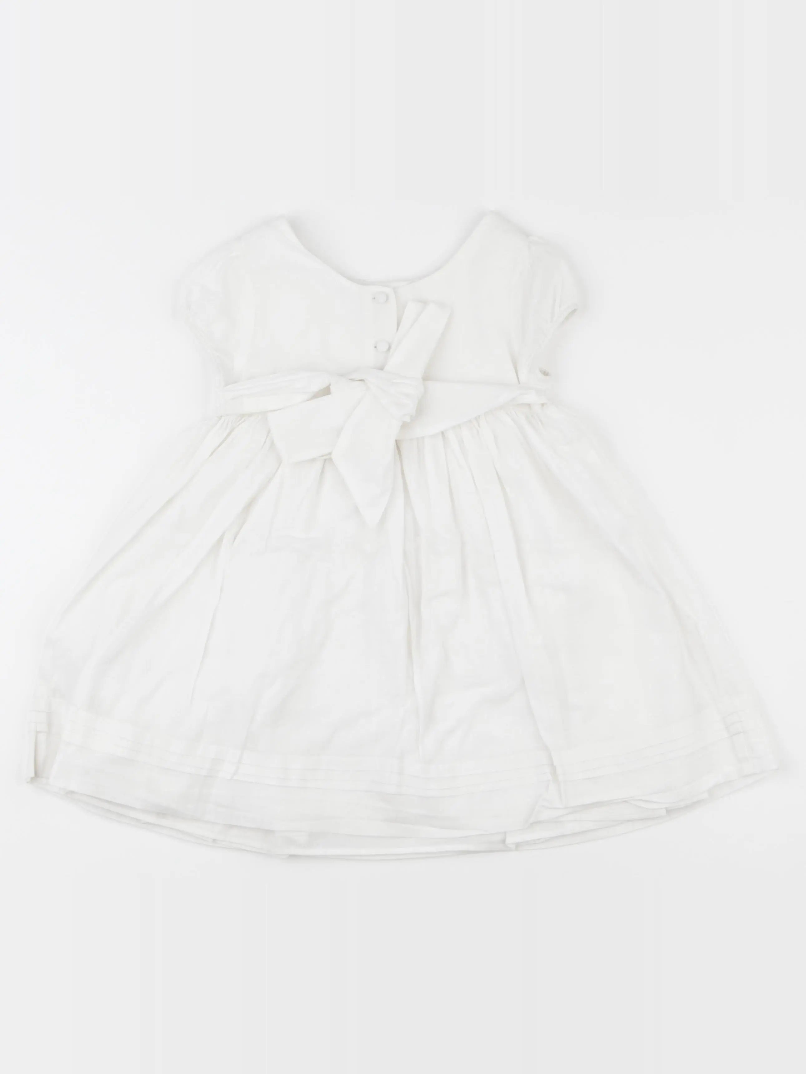 Cyrillus - robe blanc - 36 mois