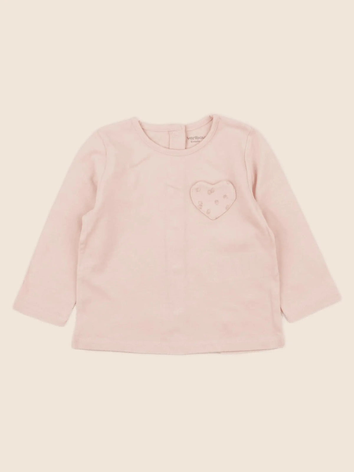 Vertbaudet - tee-shirt rose - 6 mois
