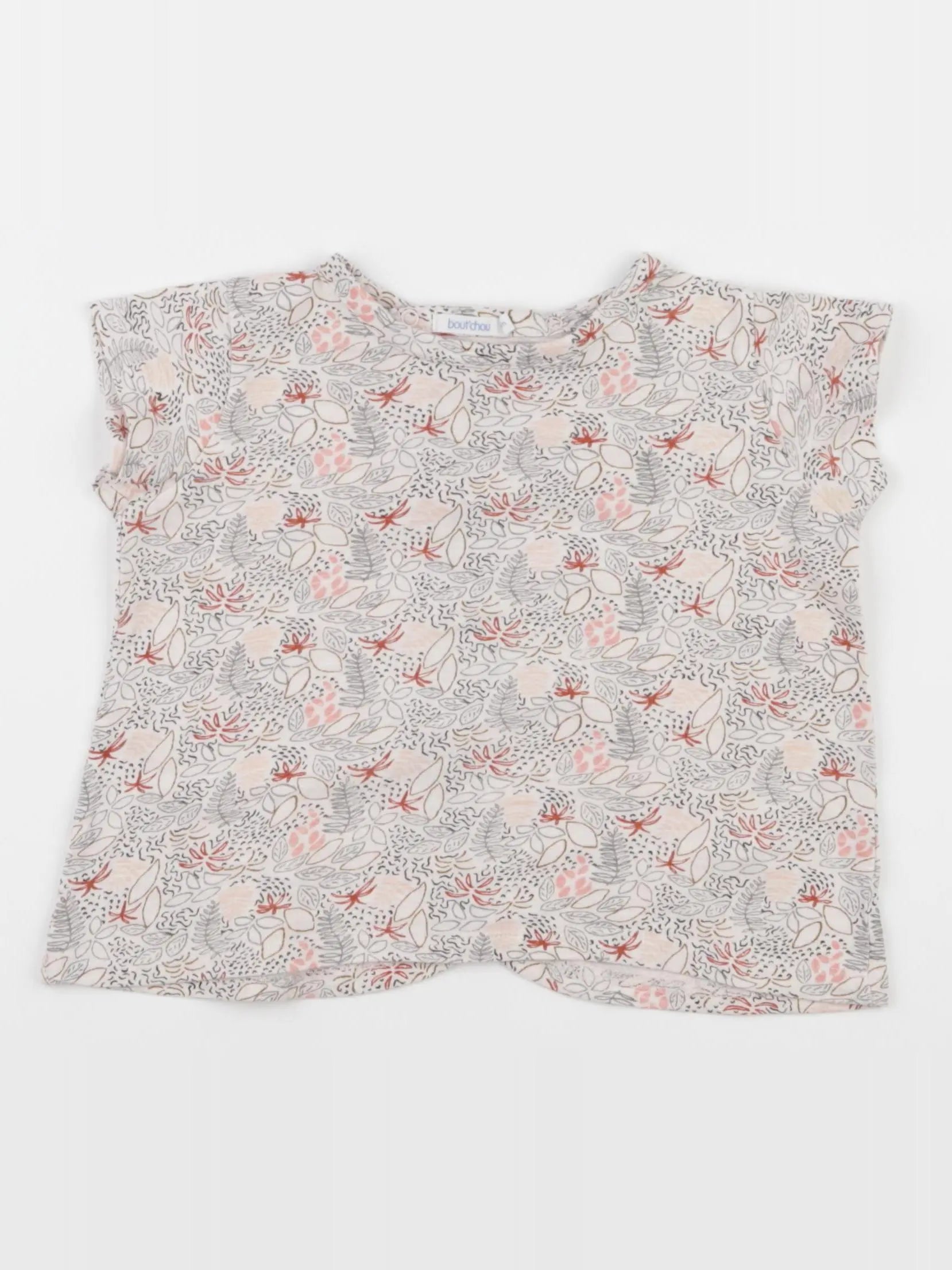 Boutchou - tee-shirt multicolore - 18 mois