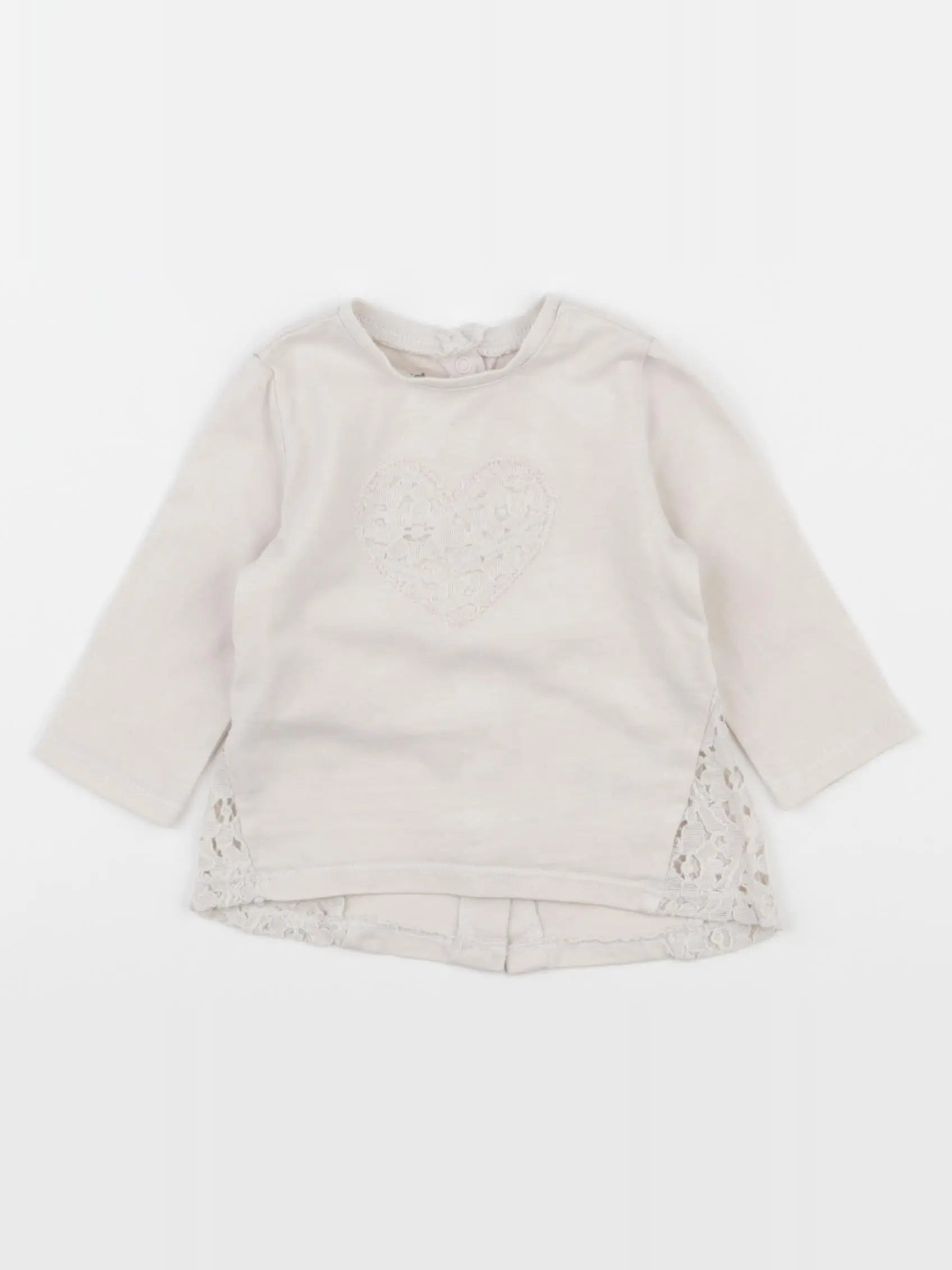 Vertbaudet - tee-shirt rose - 3 mois