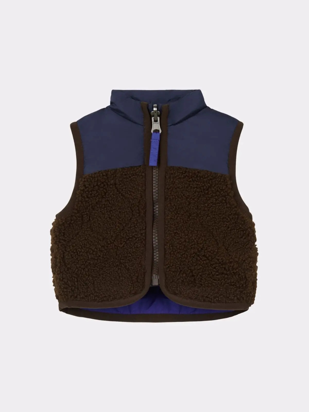 Veste réversible GALVE marron, bleu (neuf)