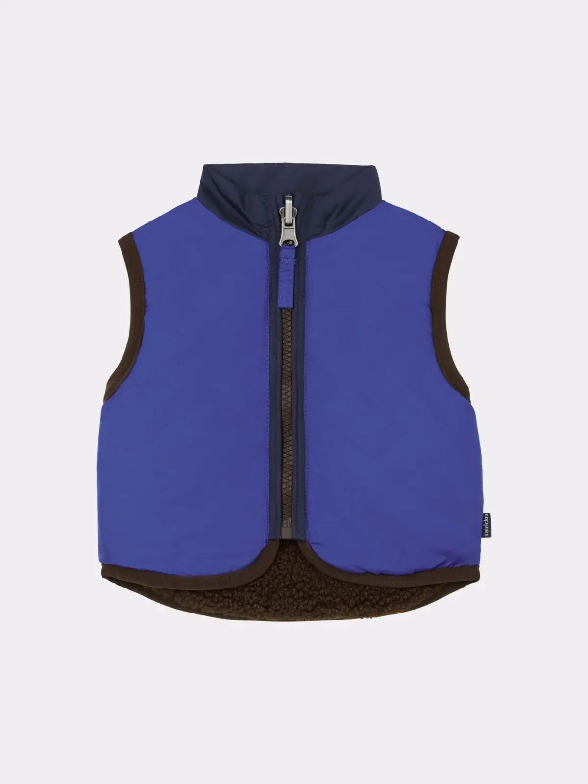 Veste réversible GALVE marron, bleu (neuf)