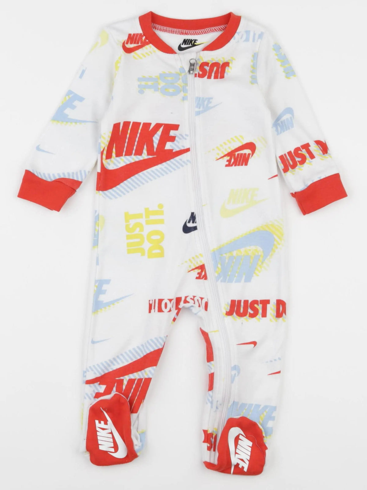 Nike - pyjama coton blanc - 9 mois