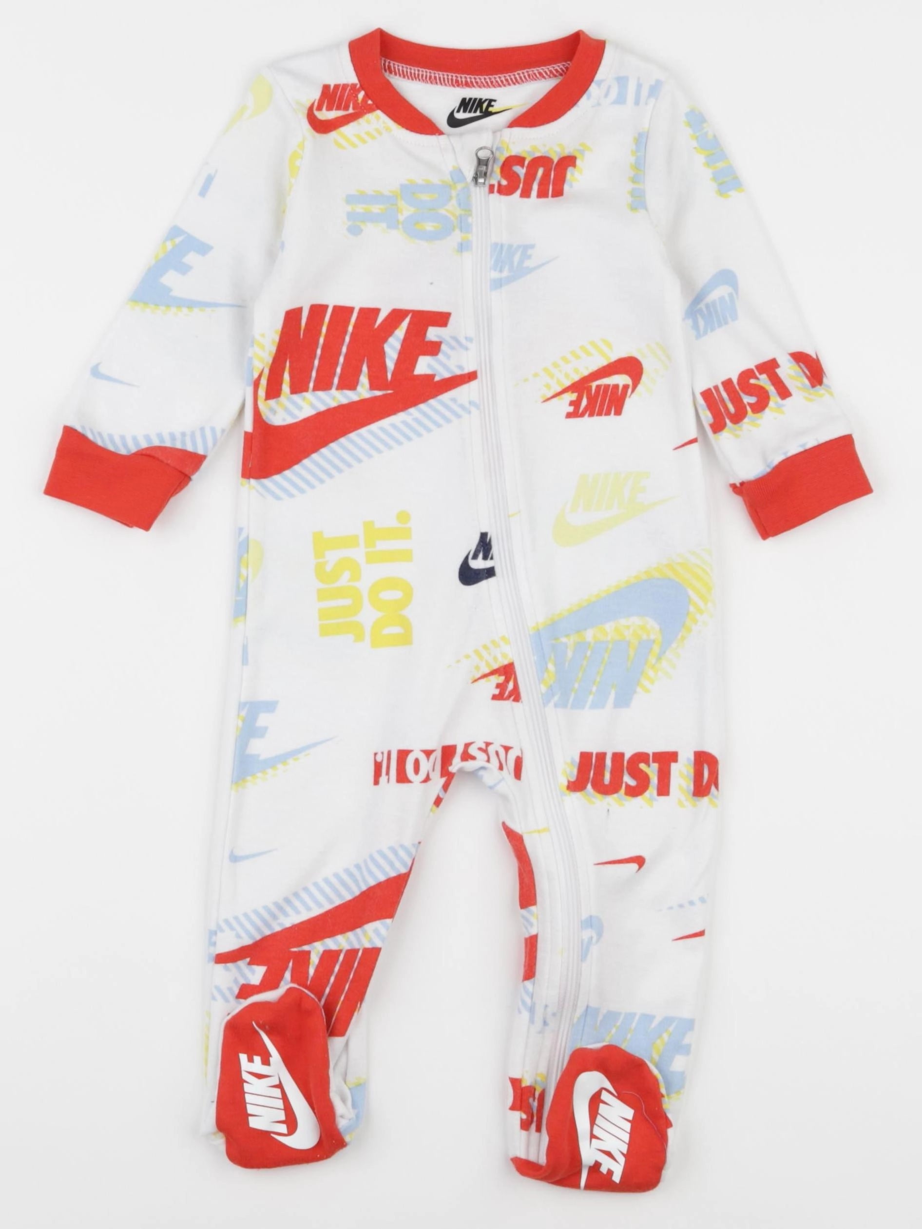 Nike - pyjama coton blanc - 9 mois