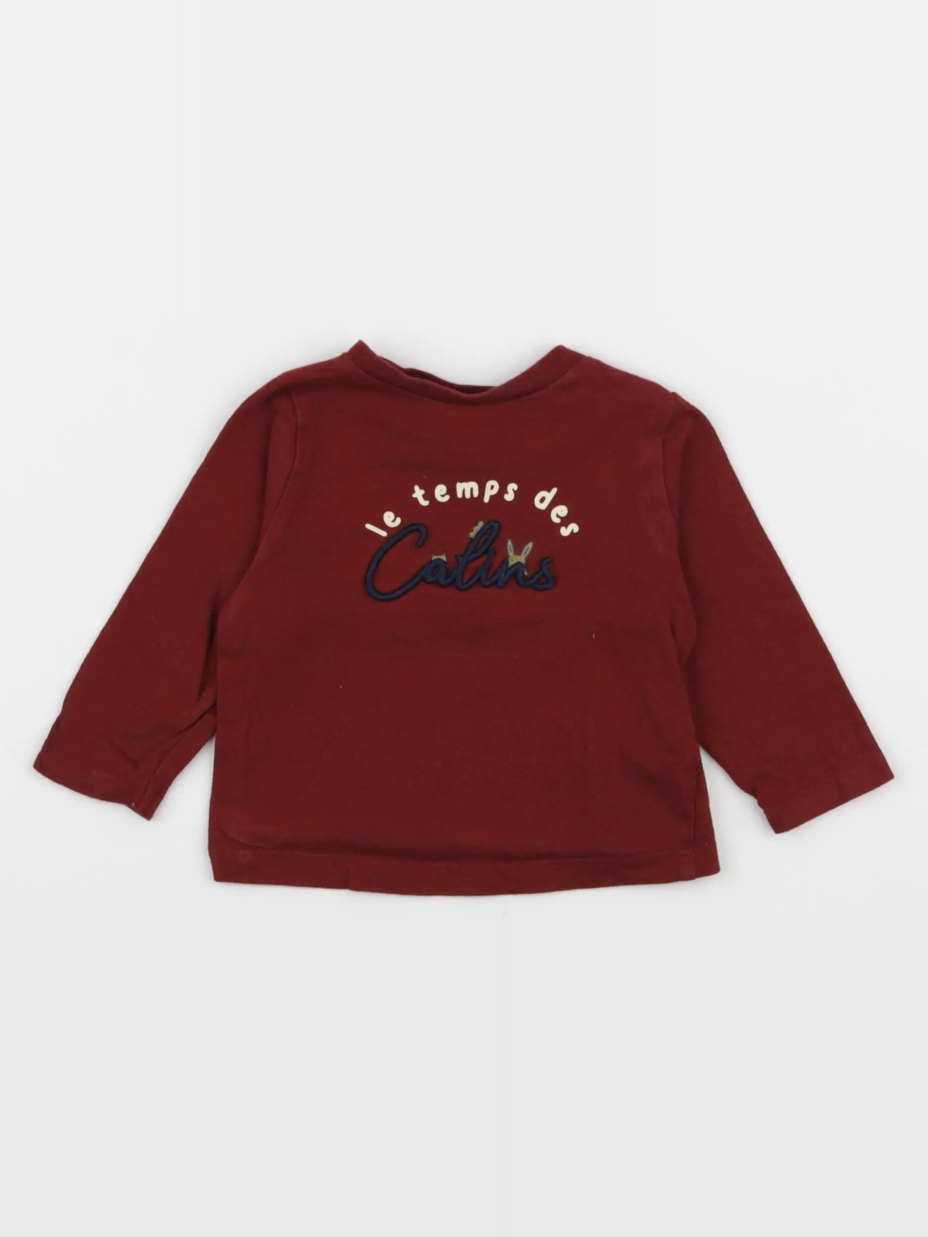 Tape à l'oeil - tee-shirt rouge - 6 mois