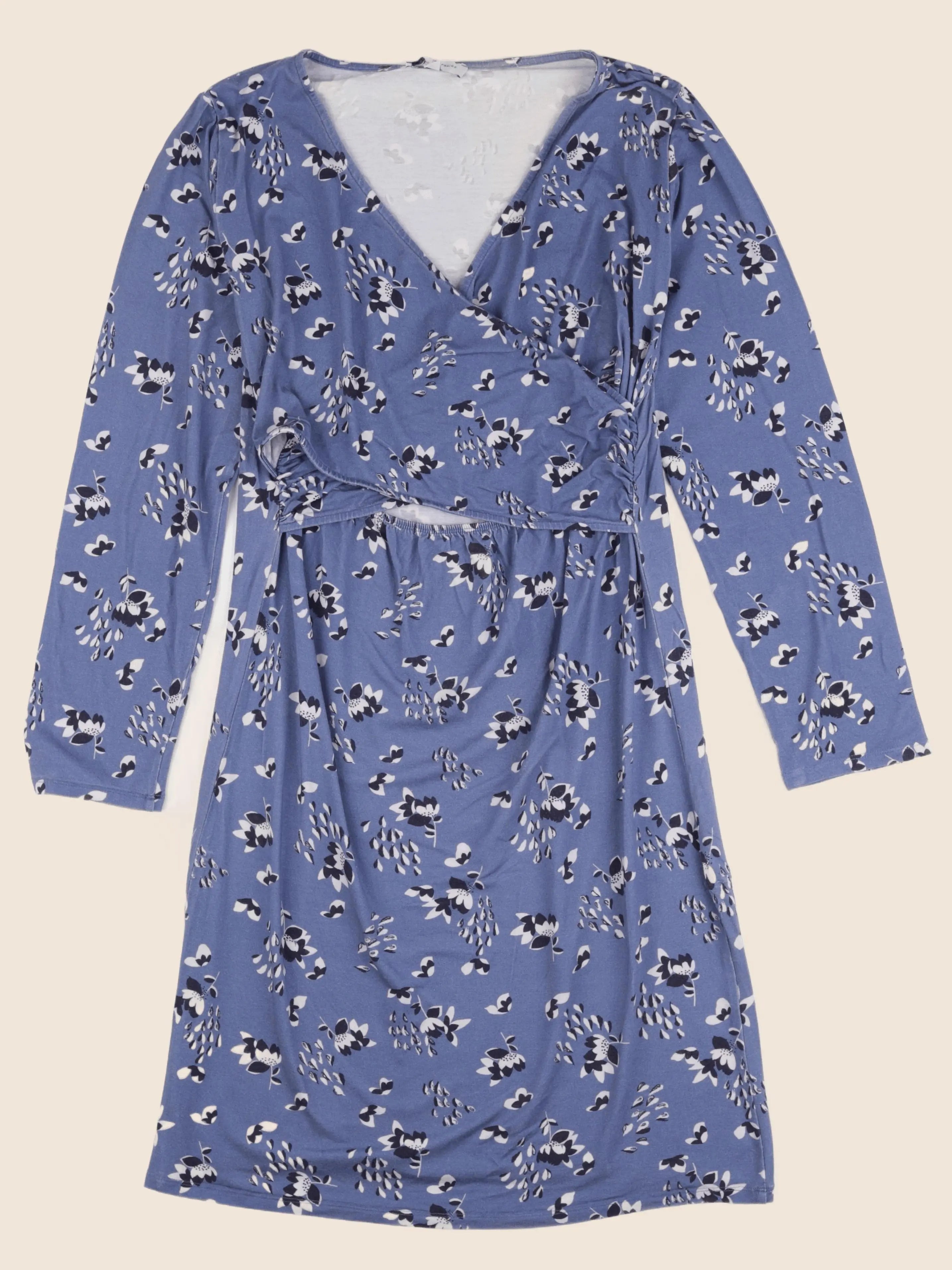 Envie de fraise - robe grossesse bleu - 42 à 44