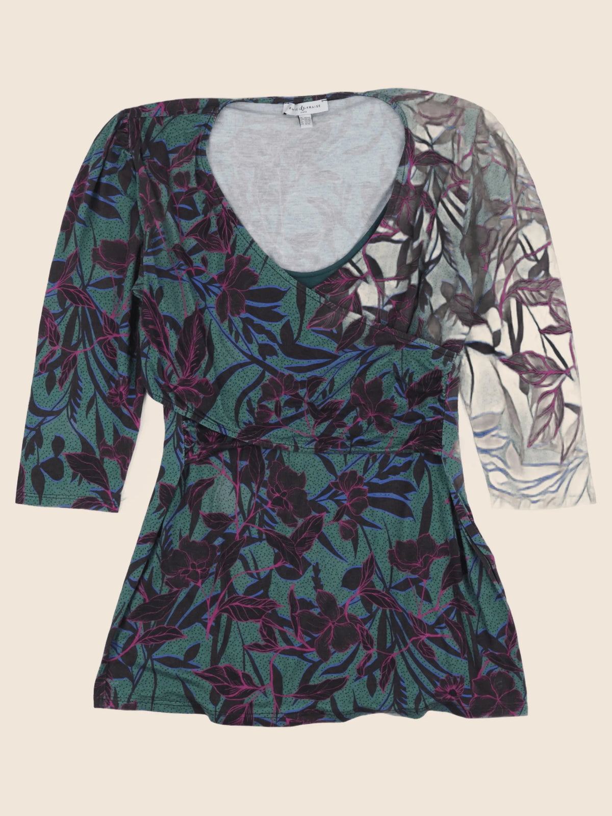 Envie de fraise - tee-shirt grossesse multicolore - 40 à 42