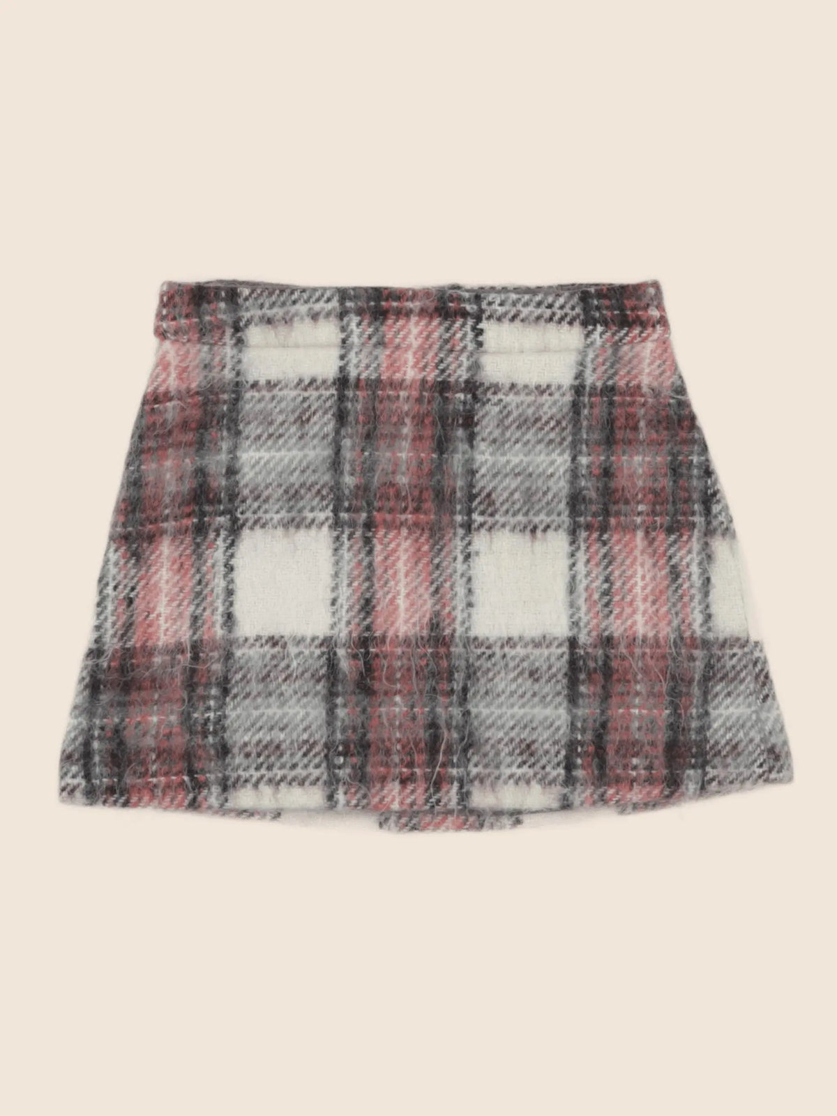 Bonpoint - jupe rose, gris - 8 ans