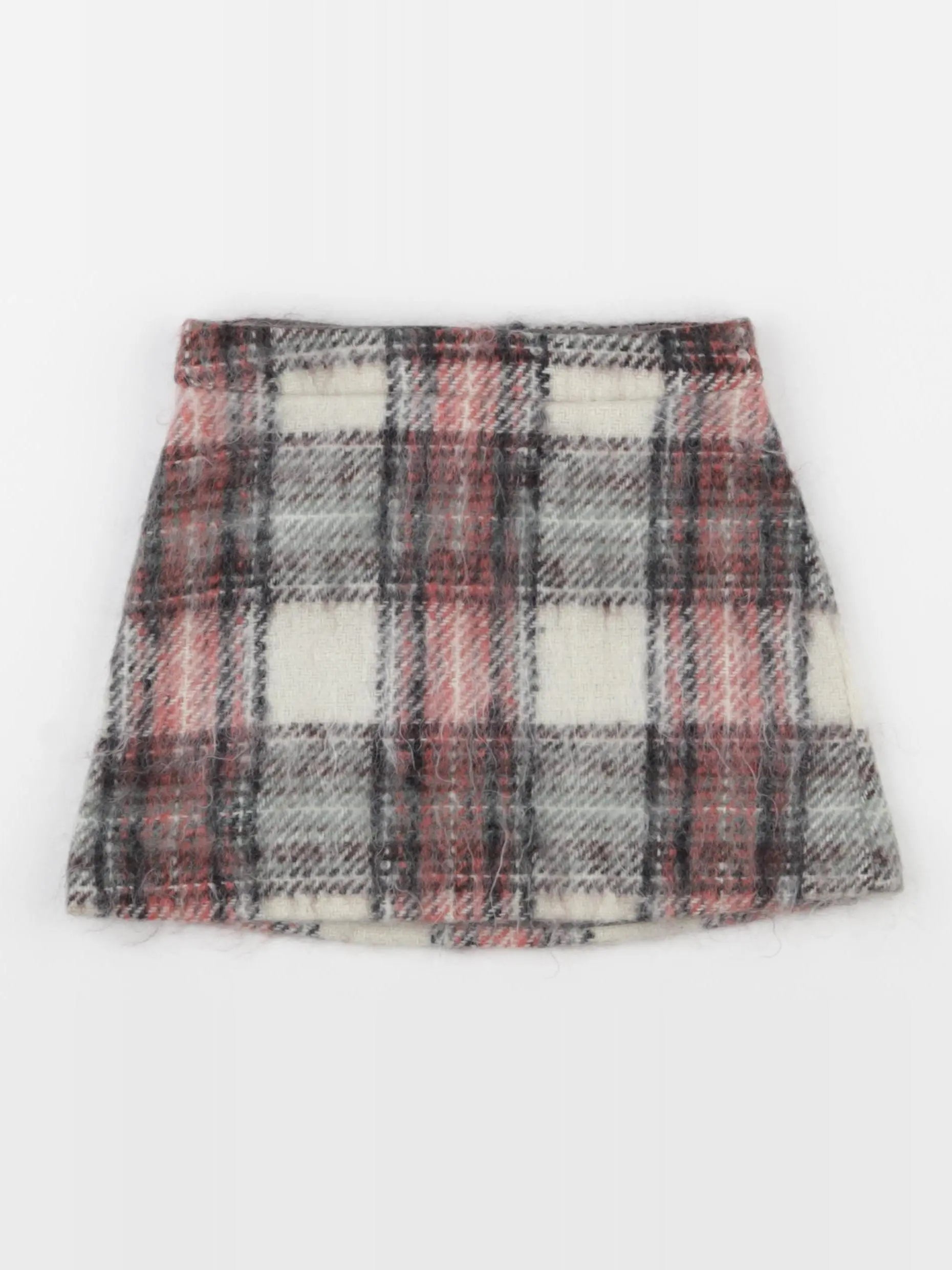 Bonpoint - jupe rose, gris - 8 ans