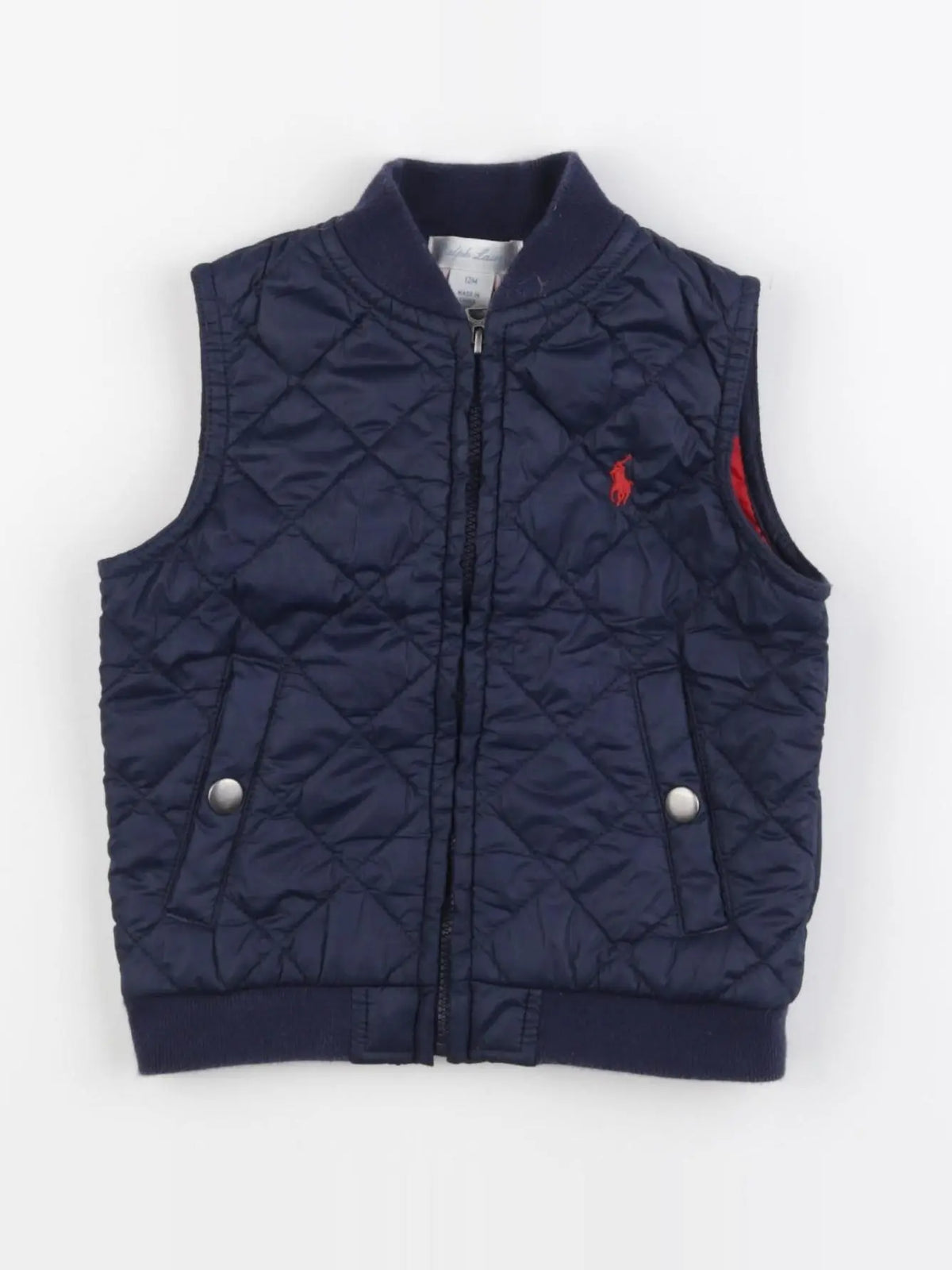 Ralph Lauren - doudoune bleu - 12 mois
