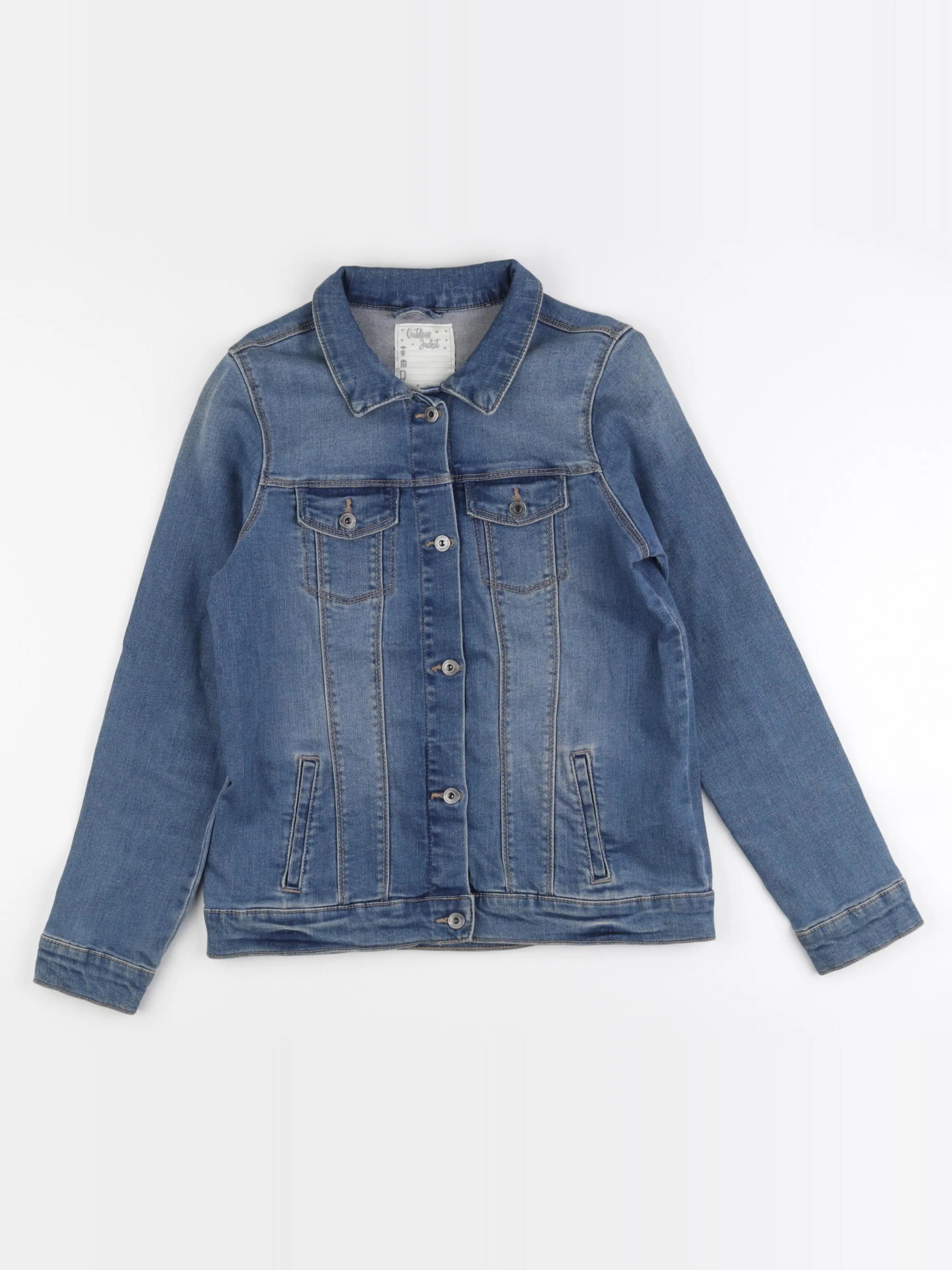 Vertbaudet - veste bleu - 12 ans