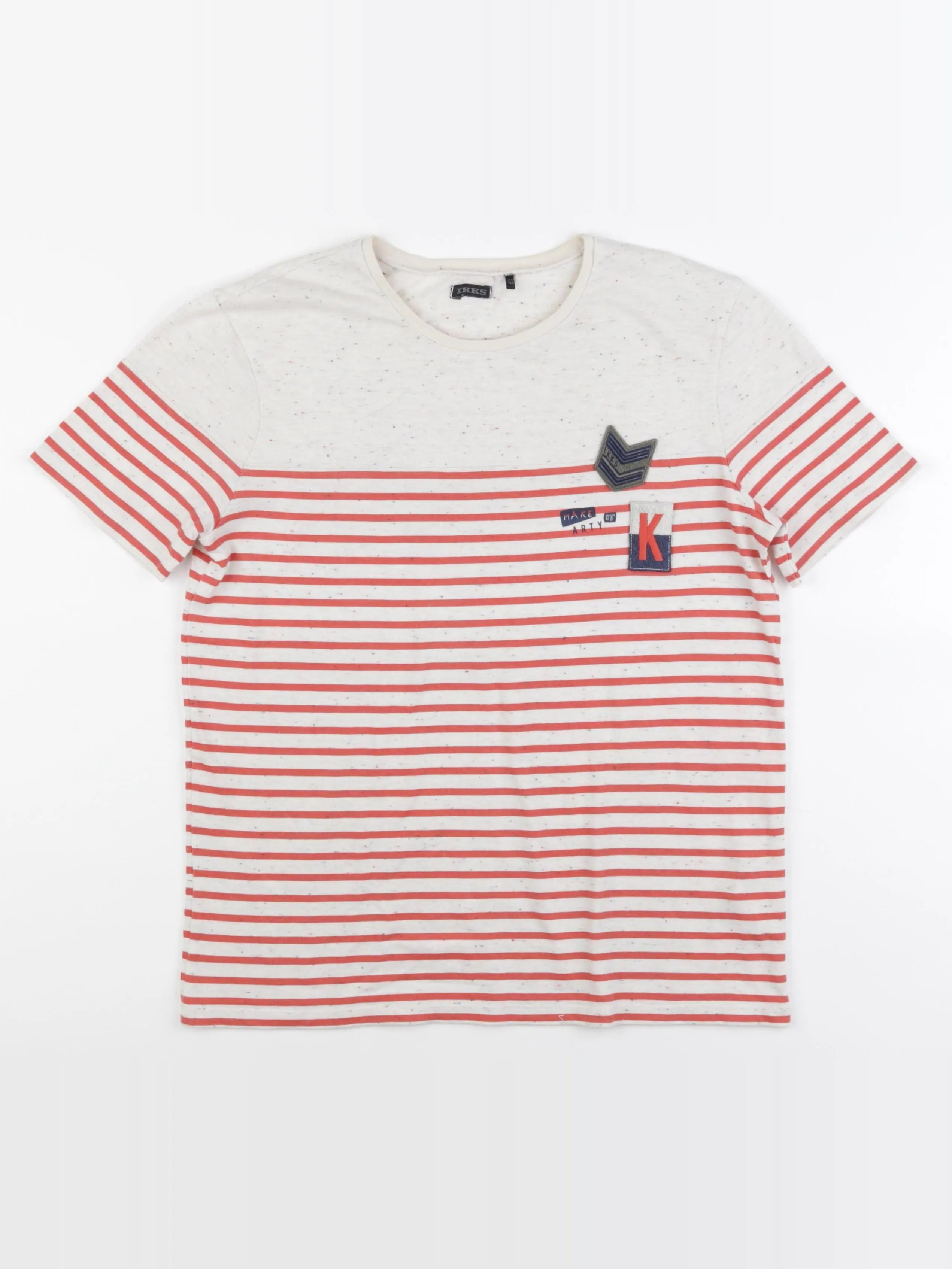 IKKS - tee-shirt multicolore - 14 ans