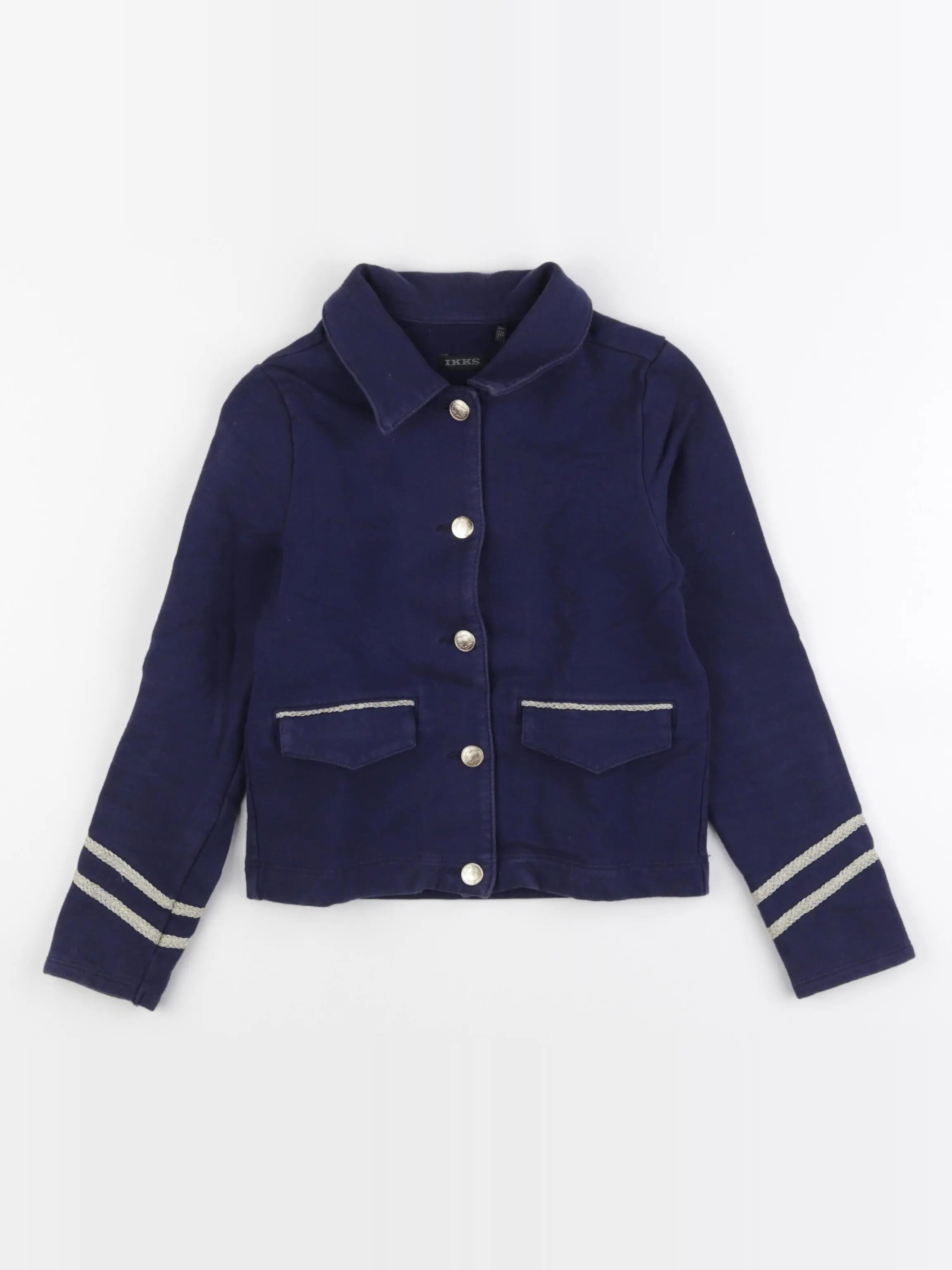 IKKS - veste bleu - 8 ans