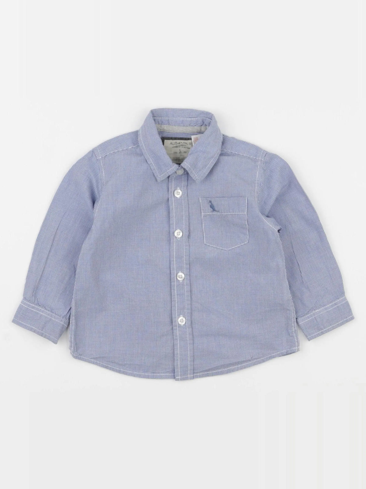 Zara - chemise bleu - 9/12 mois