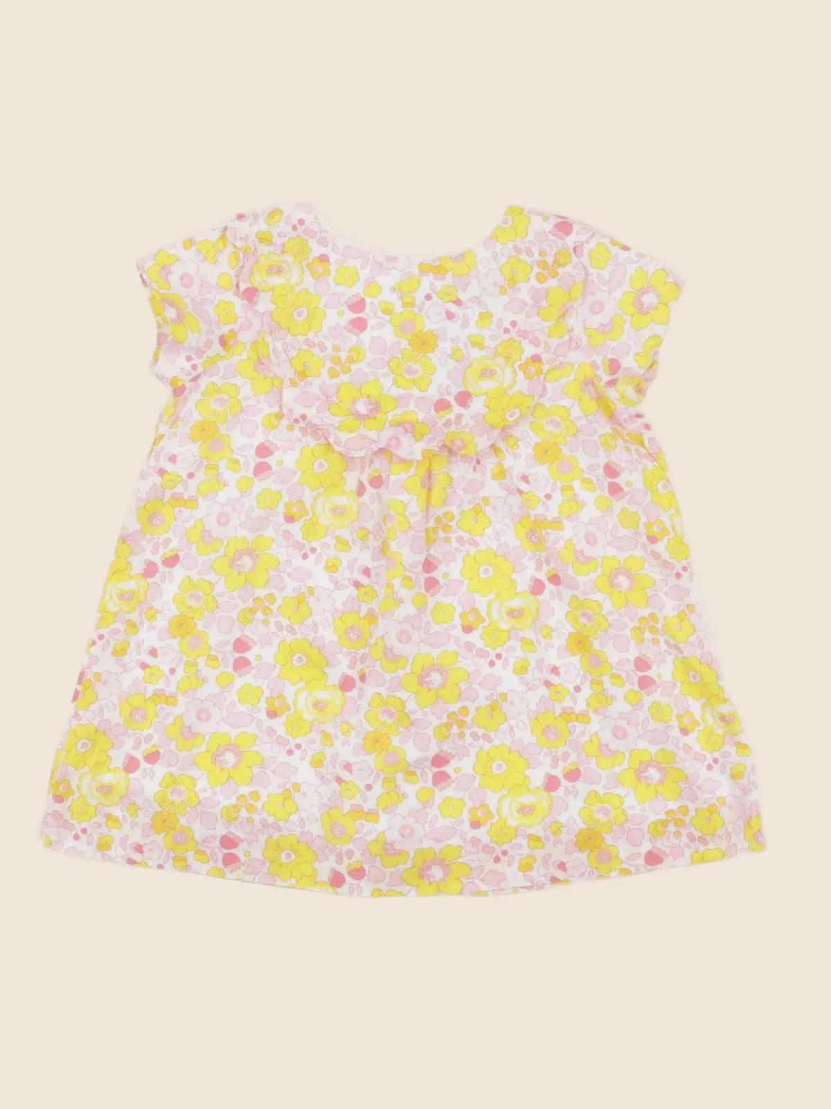Jacadi - robe liberty multicolore - 6 mois
