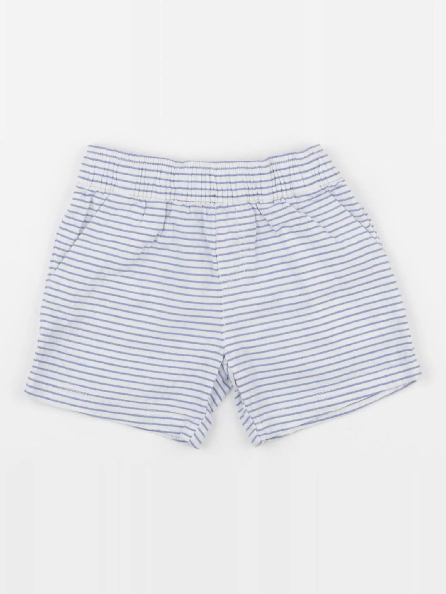 Jacadi - short blanc, bleu - 18 mois