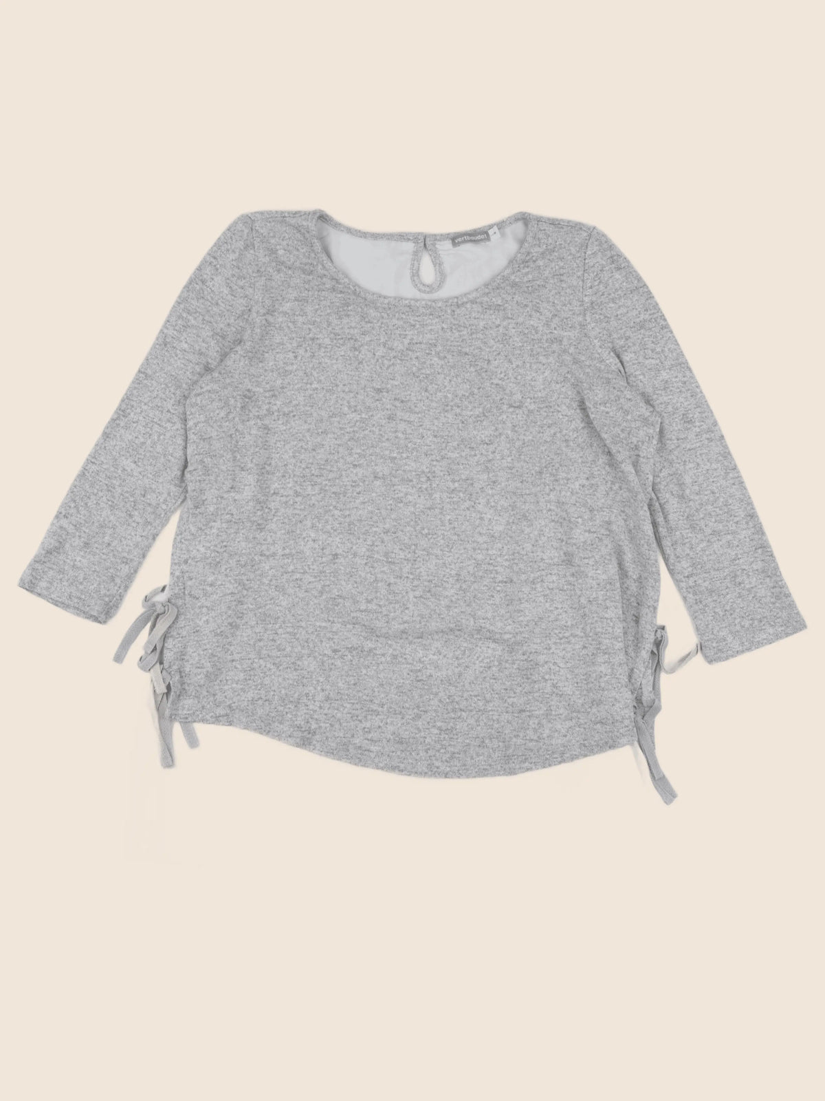 Vertbaudet - pull grossesse gris - 34 à 36