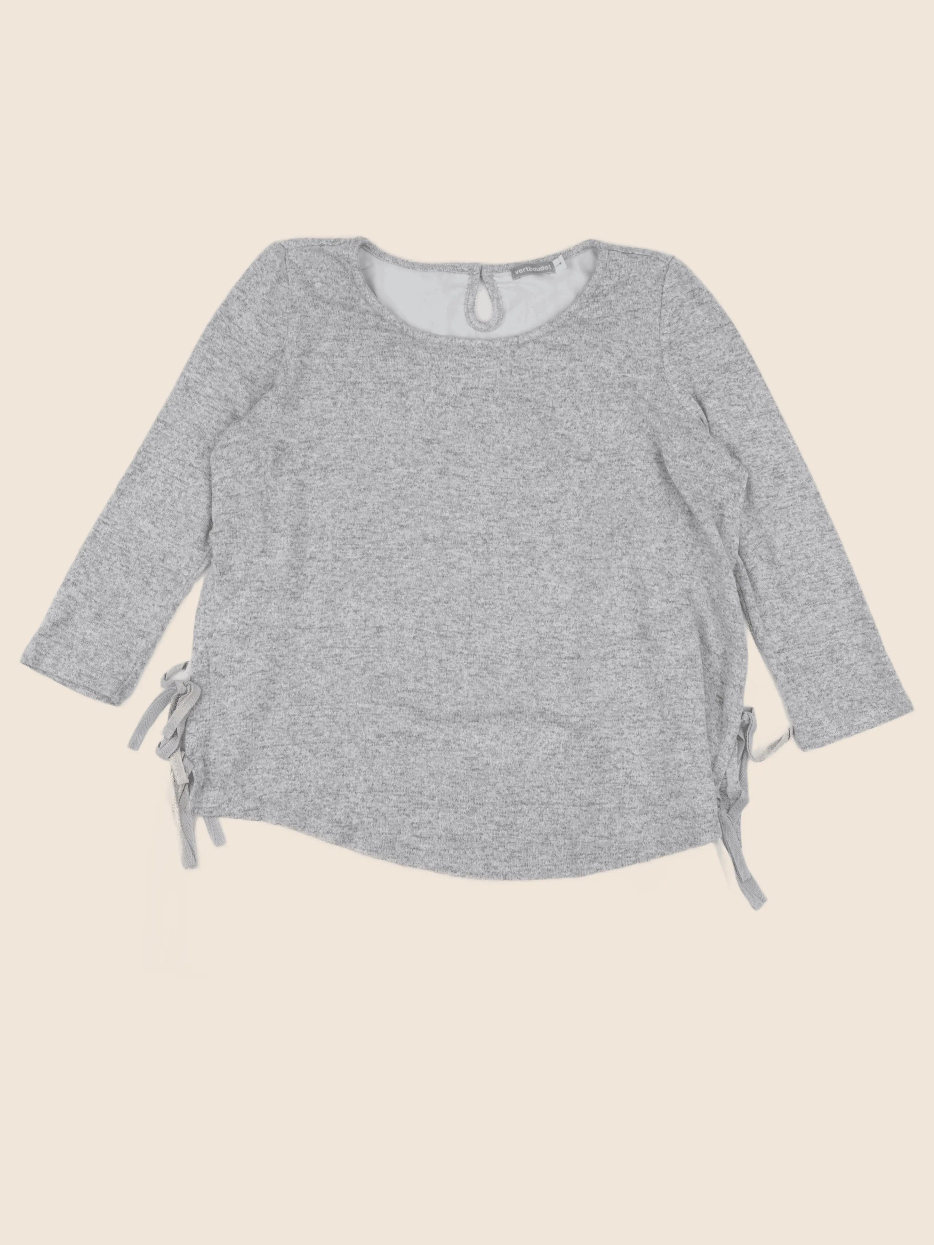 Vertbaudet - pull grossesse gris - 34 à 36