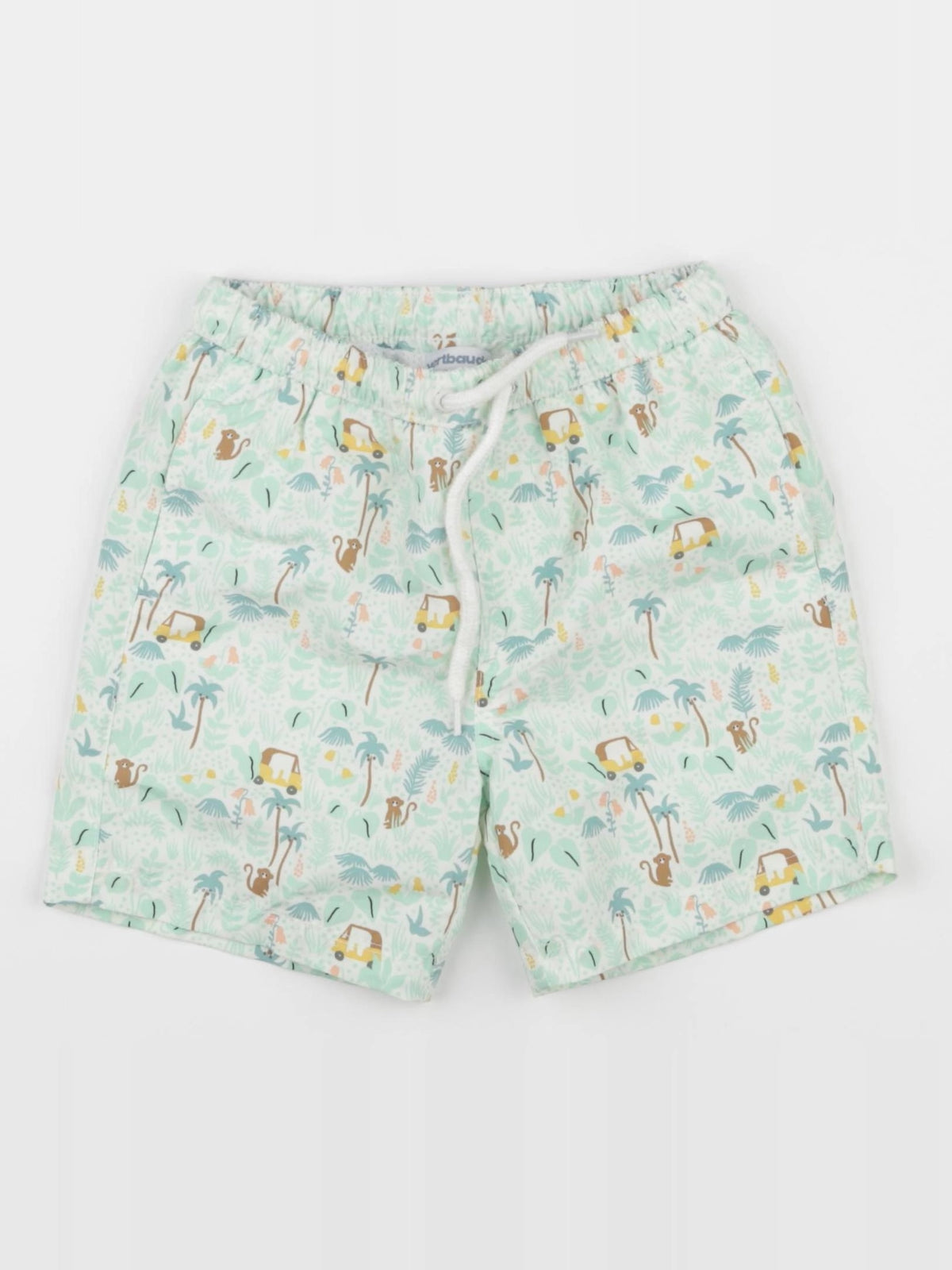 Vertbaudet - maillot de bain vert - 3 ans