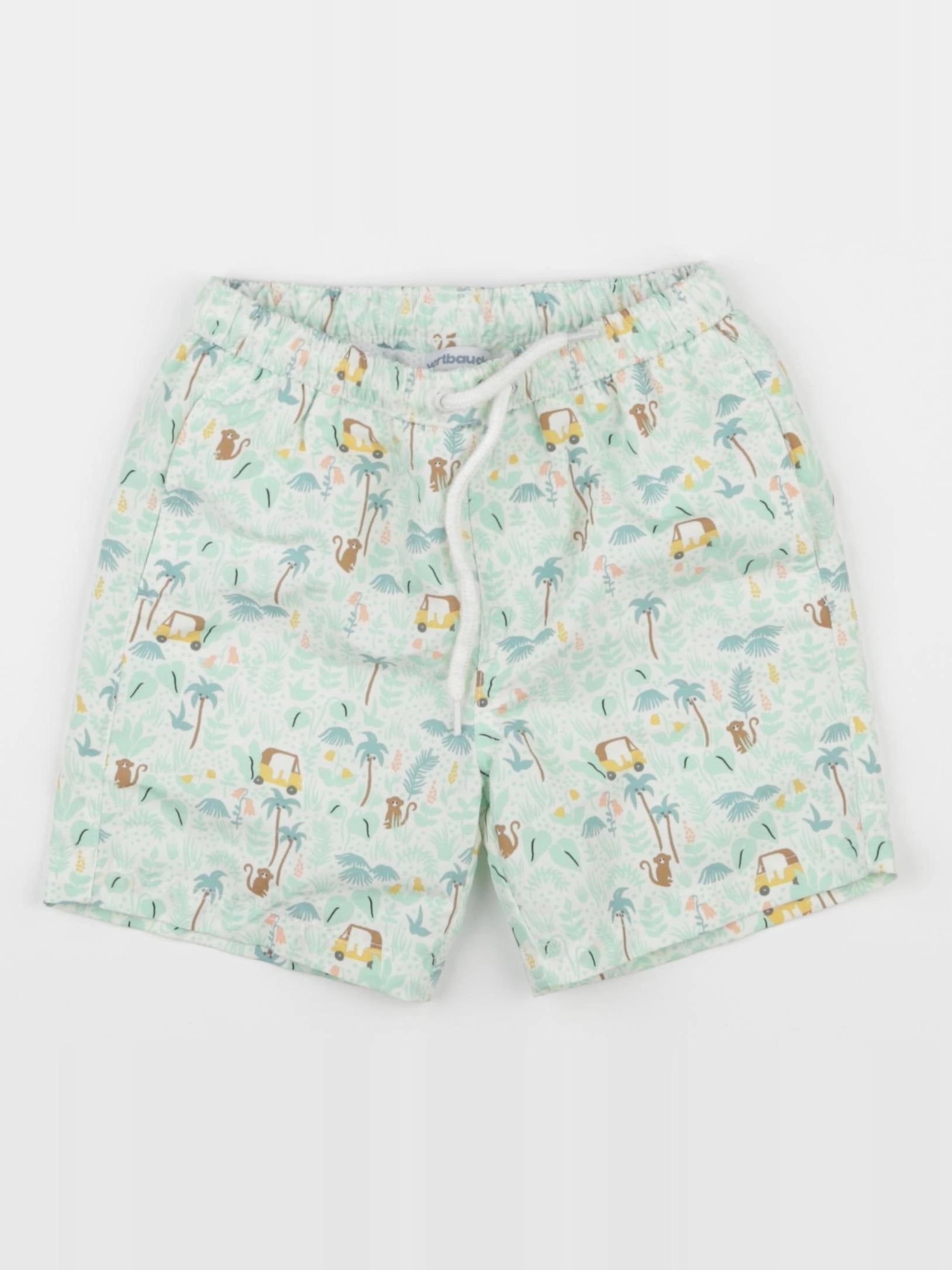 Vertbaudet - maillot de bain vert - 3 ans