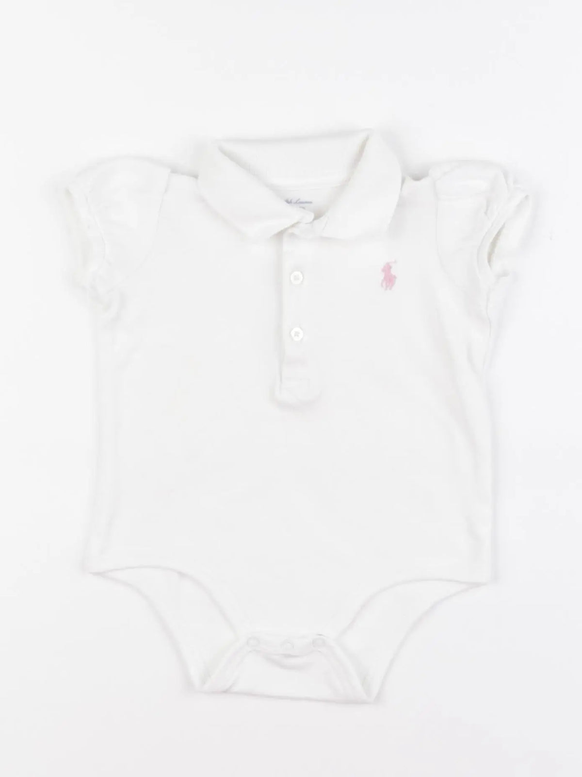 Ralph Lauren - body à col blanc - 9 mois