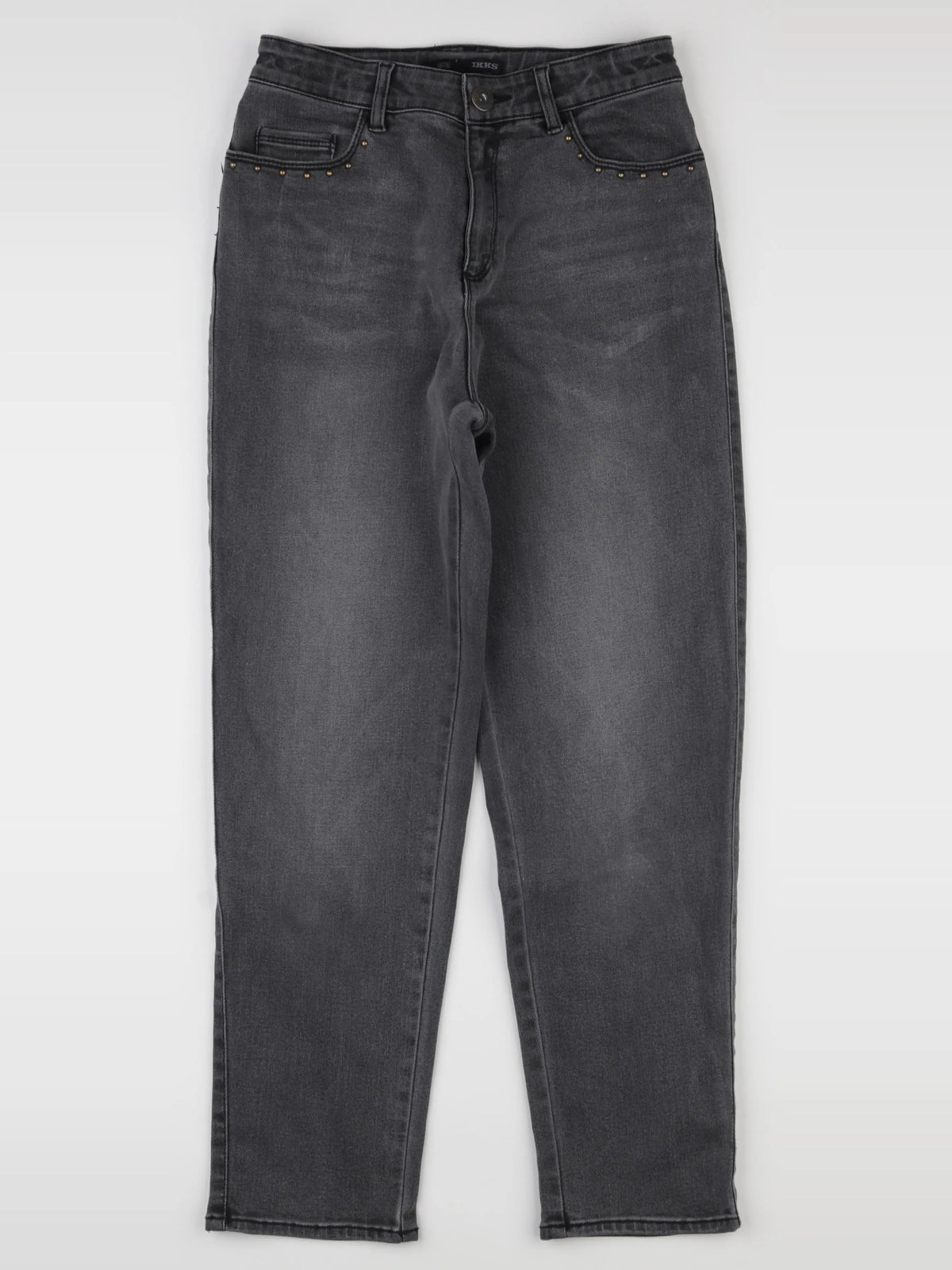 IKKS - jean gris - 14 ans