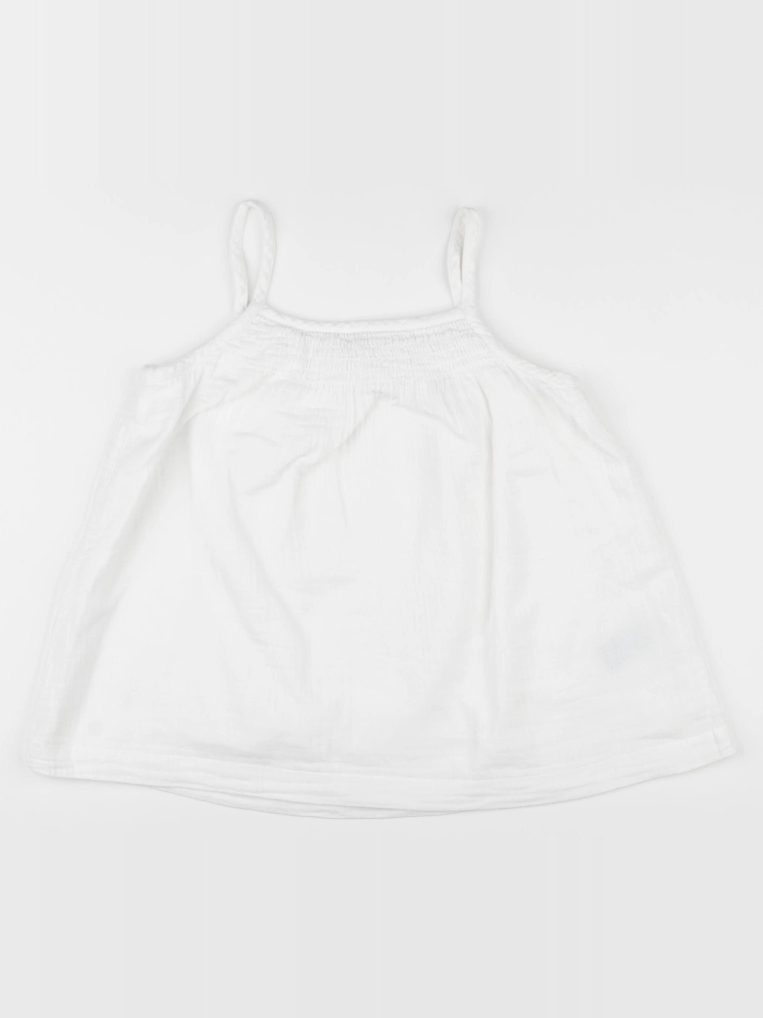 GAP - blouse blanc - 10/11 ans