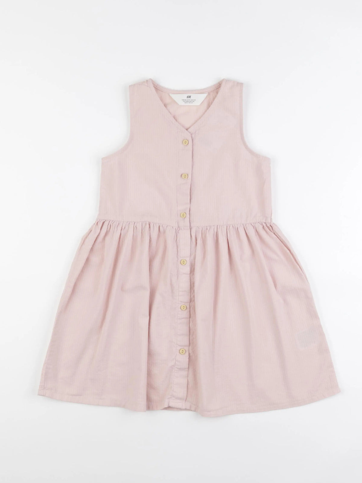 H&M - robe rose - 3/4 ans
