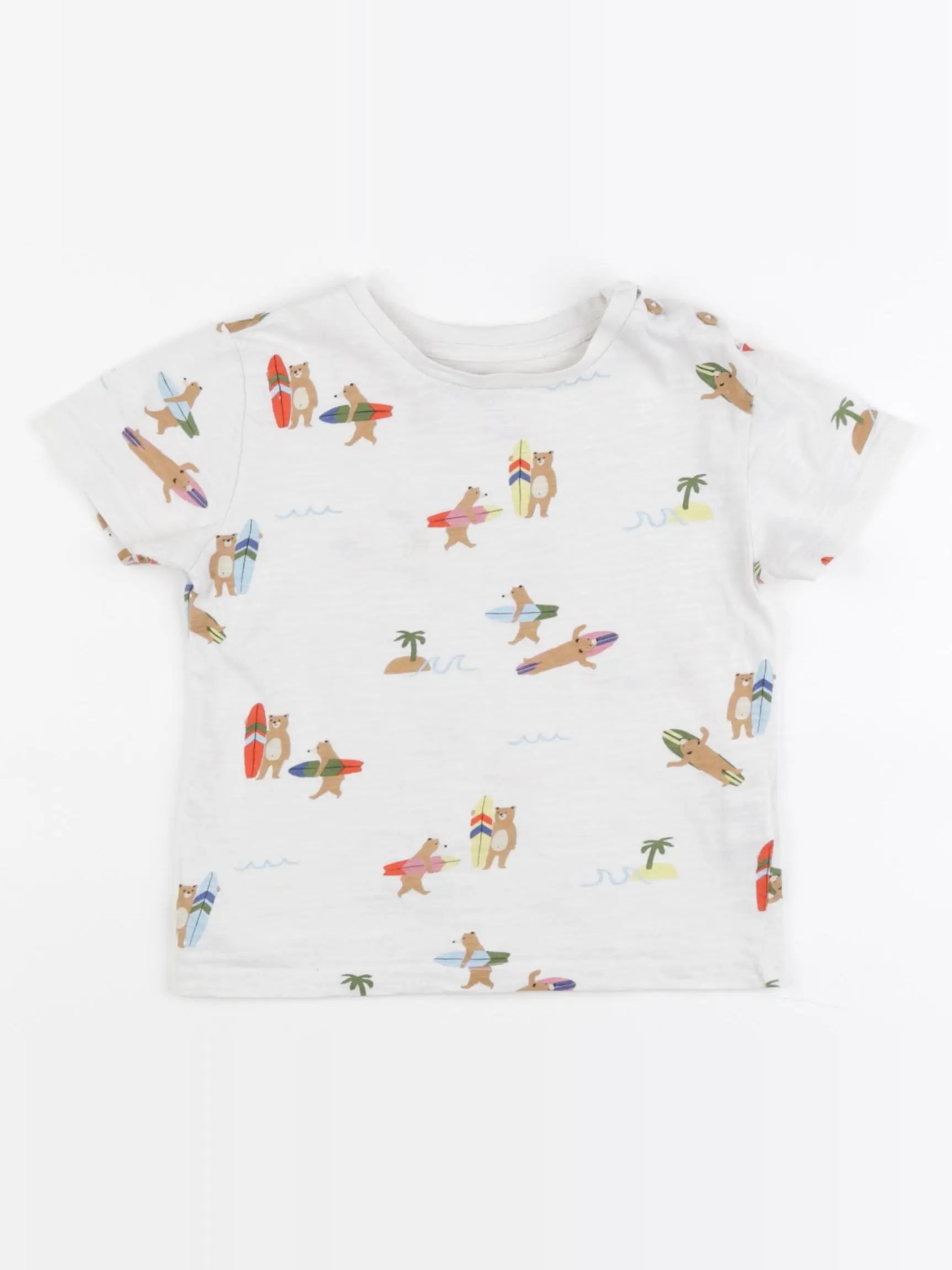 Boutchou - tee-shirt multicolore - 36 mois