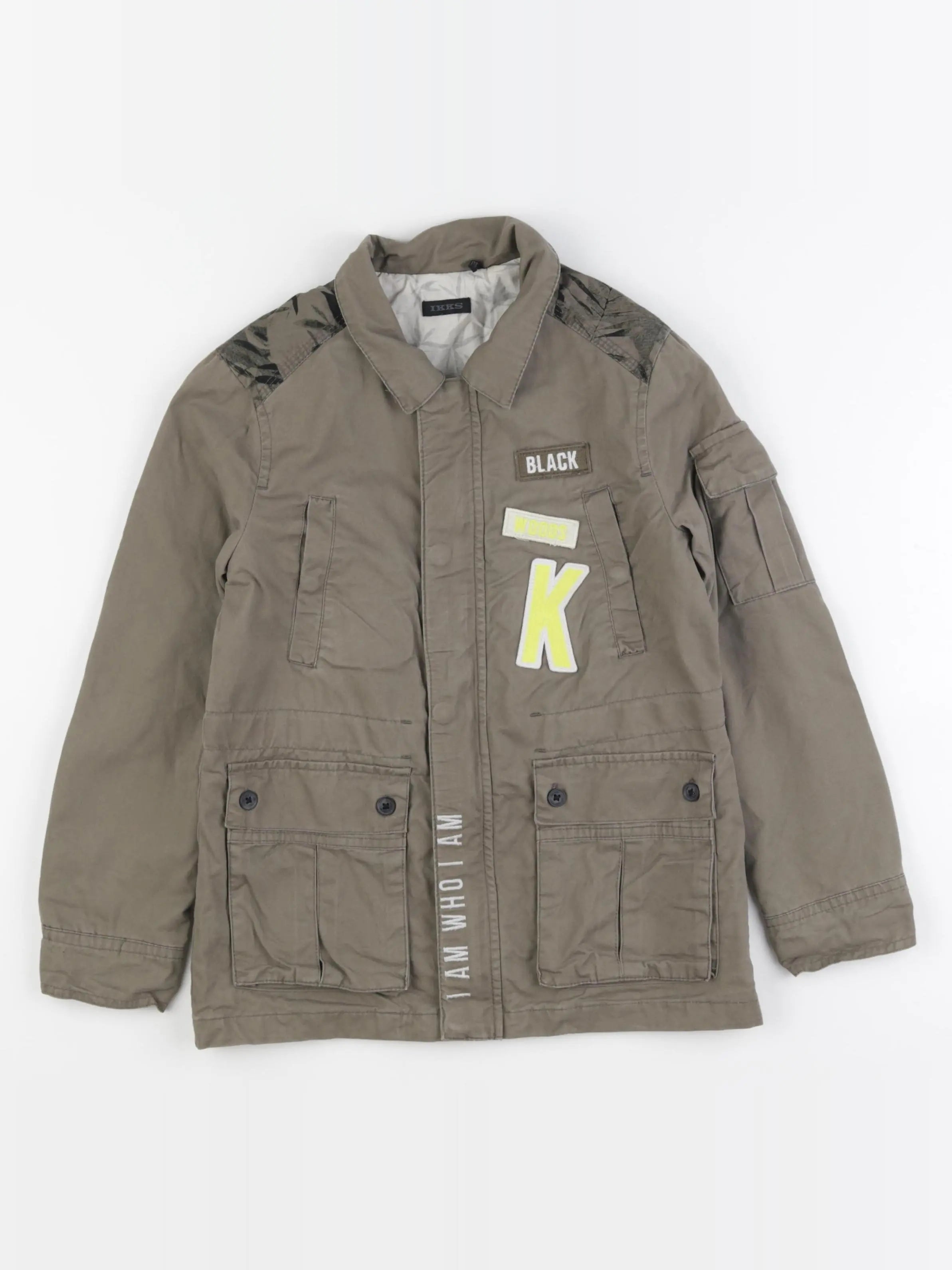 IKKS - veste vert - 8 ans
