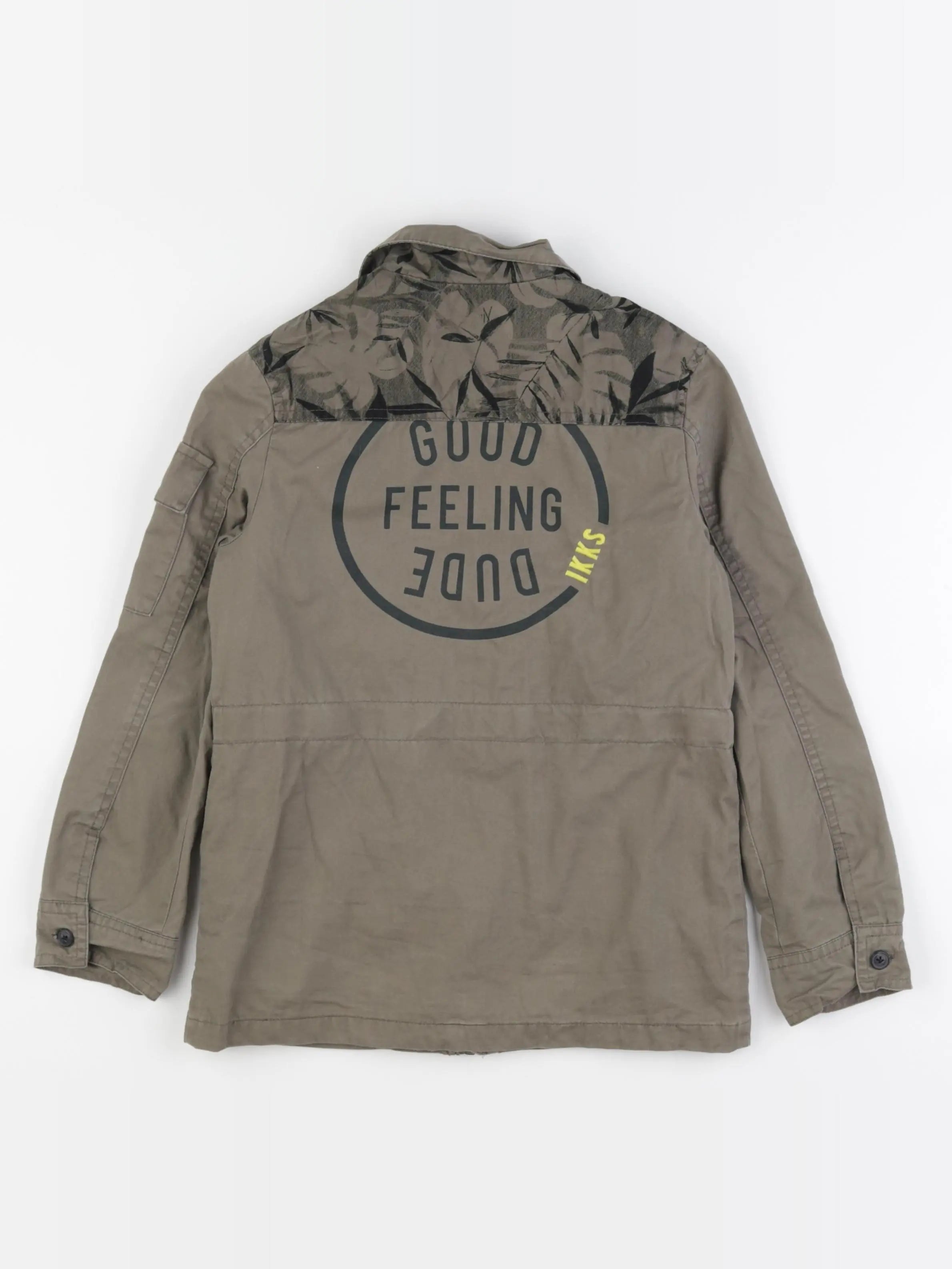 IKKS - veste vert - 8 ans